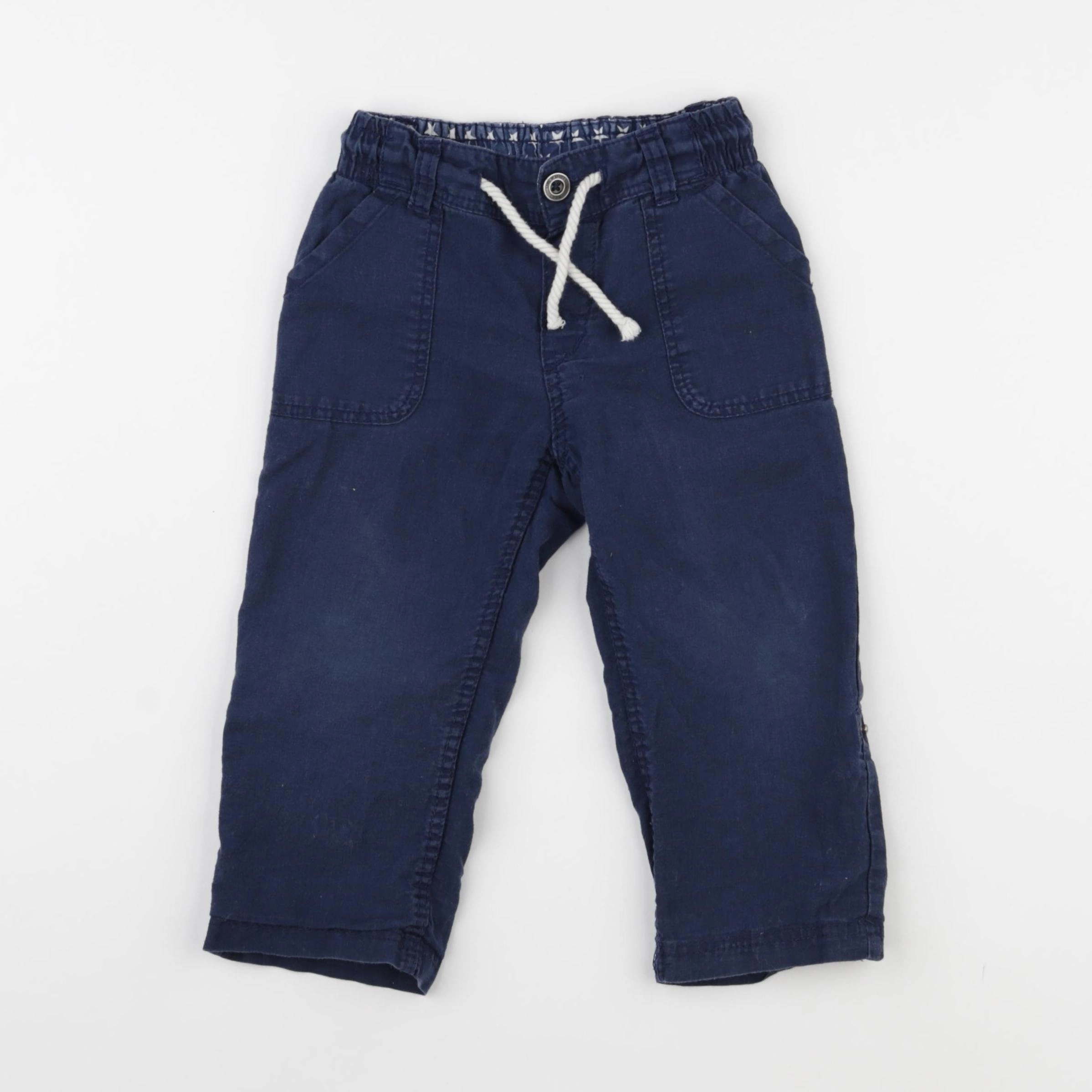 H&M - pantalon bleu - 1 an à 2 ans