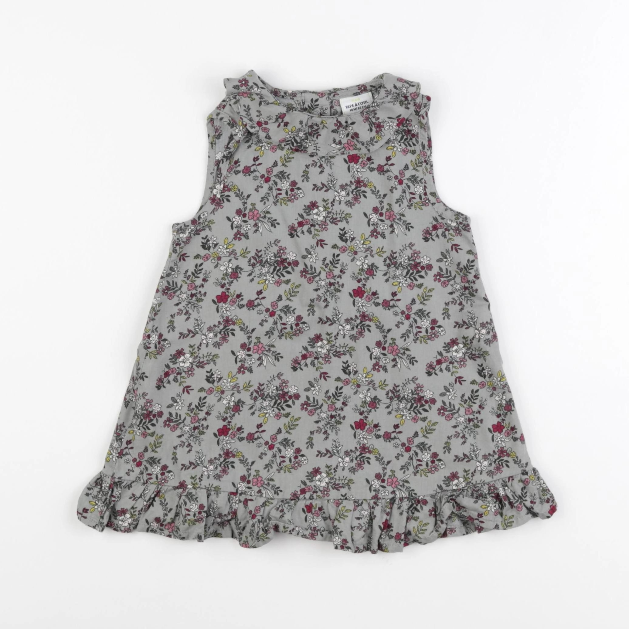 Tape à l'oeil - robe multicolore - 18 mois