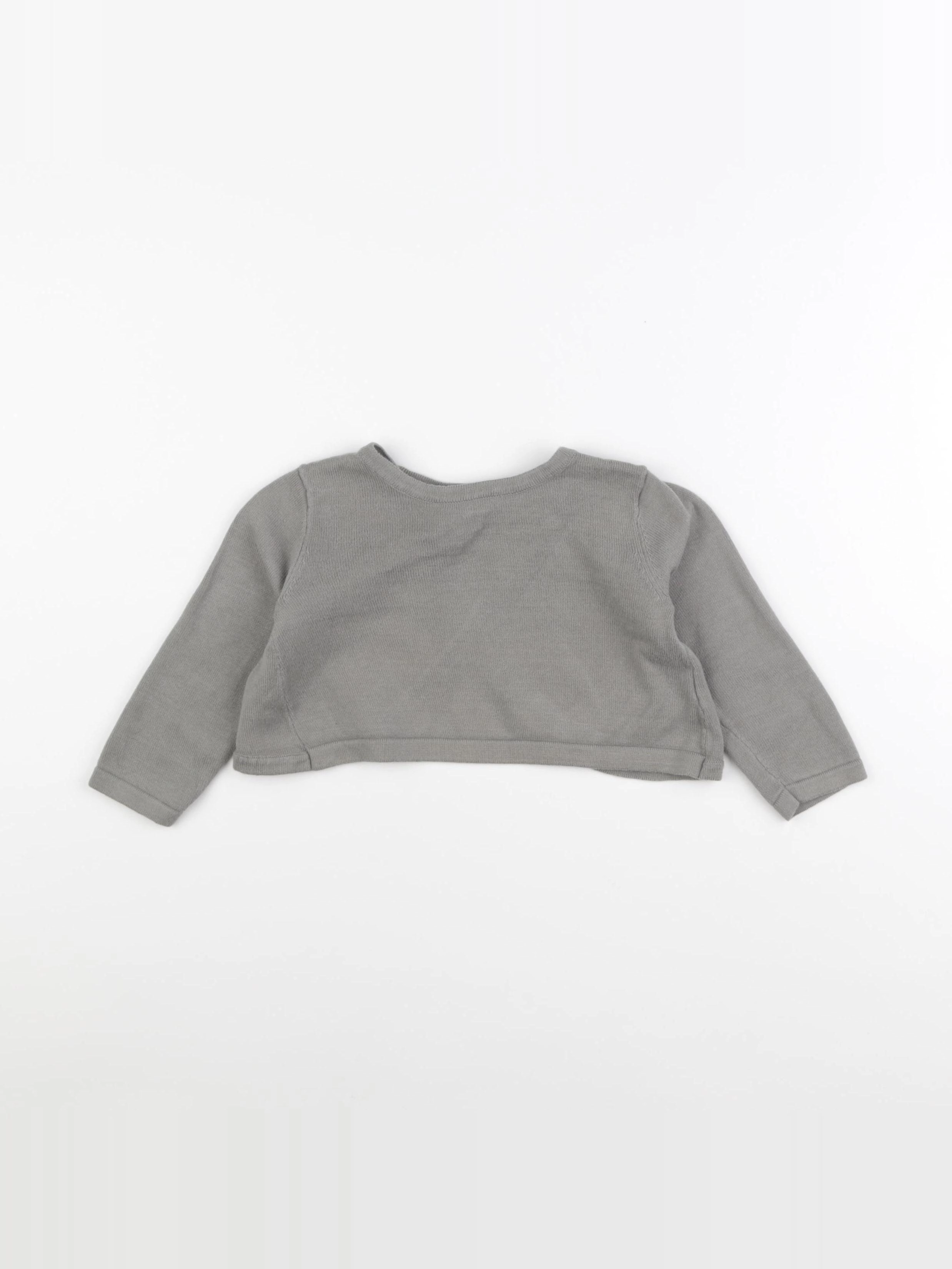 Tape à l'oeil - pull court vert - 18 mois