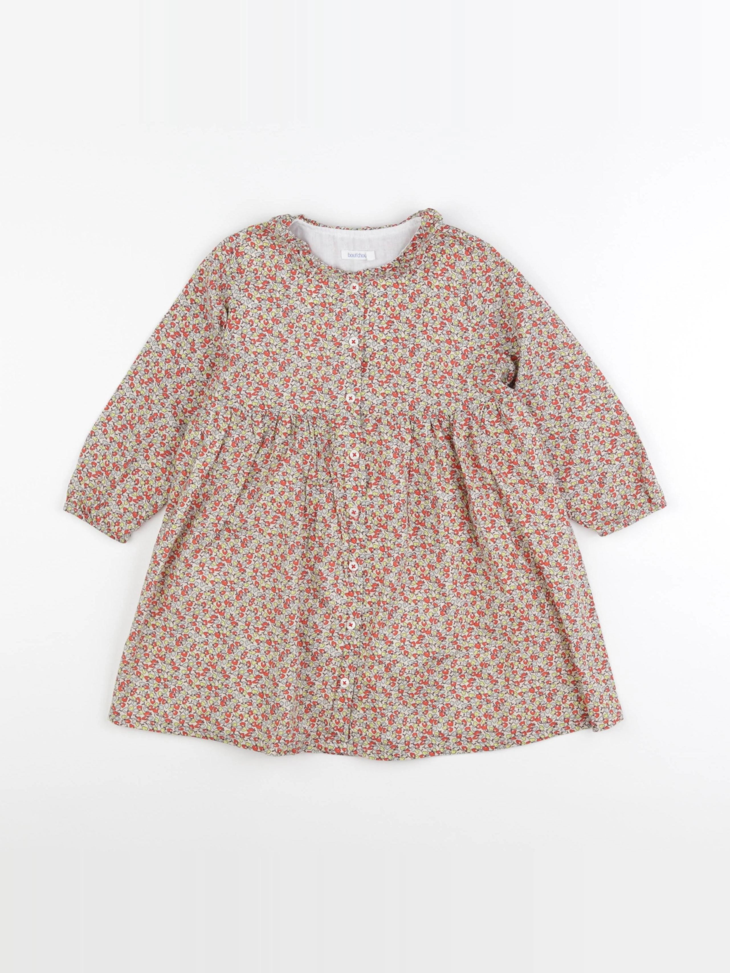 Boutchou - robe multicolore - 36 mois