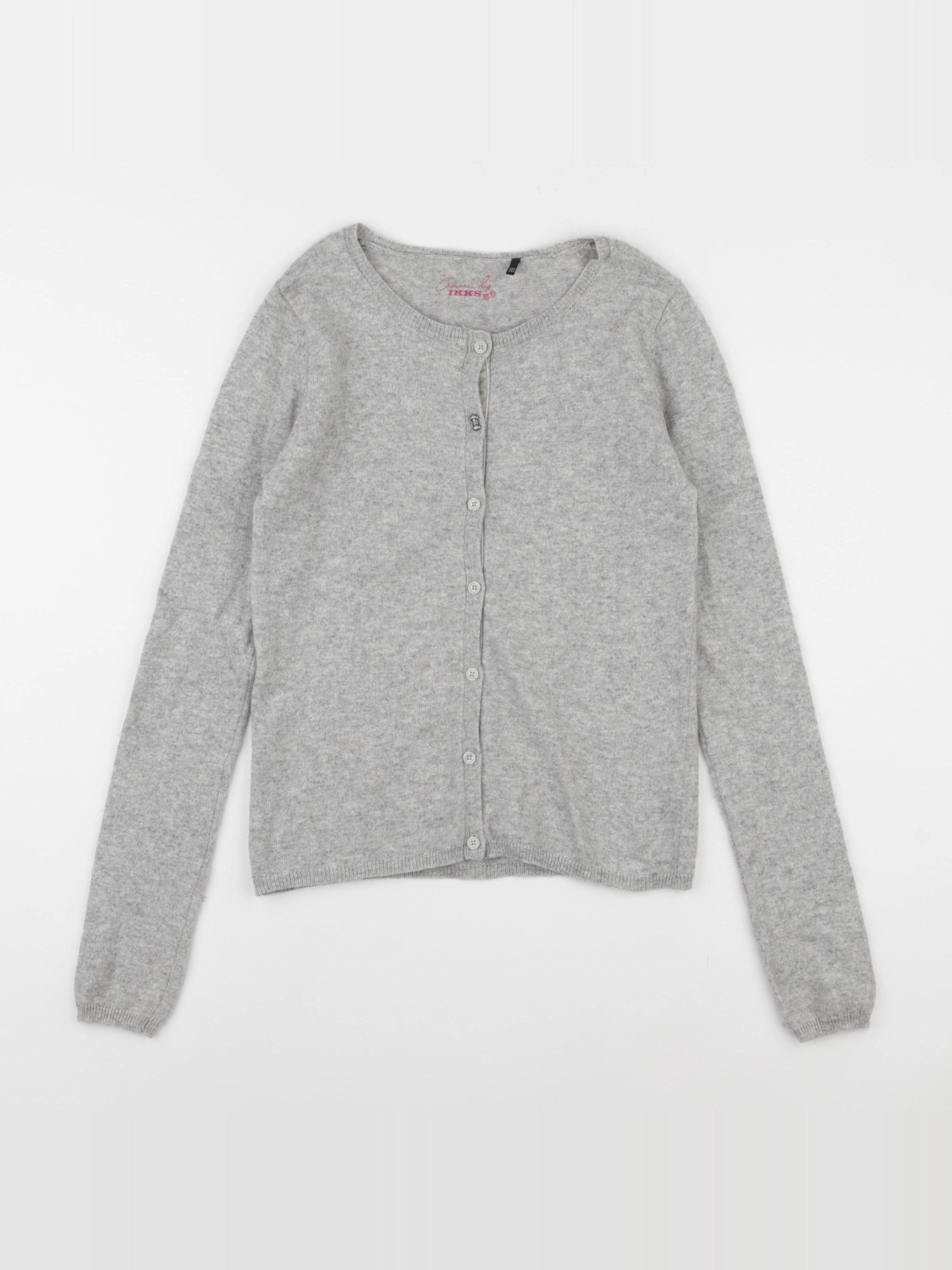 IKKS - gilet gris - 12 ans