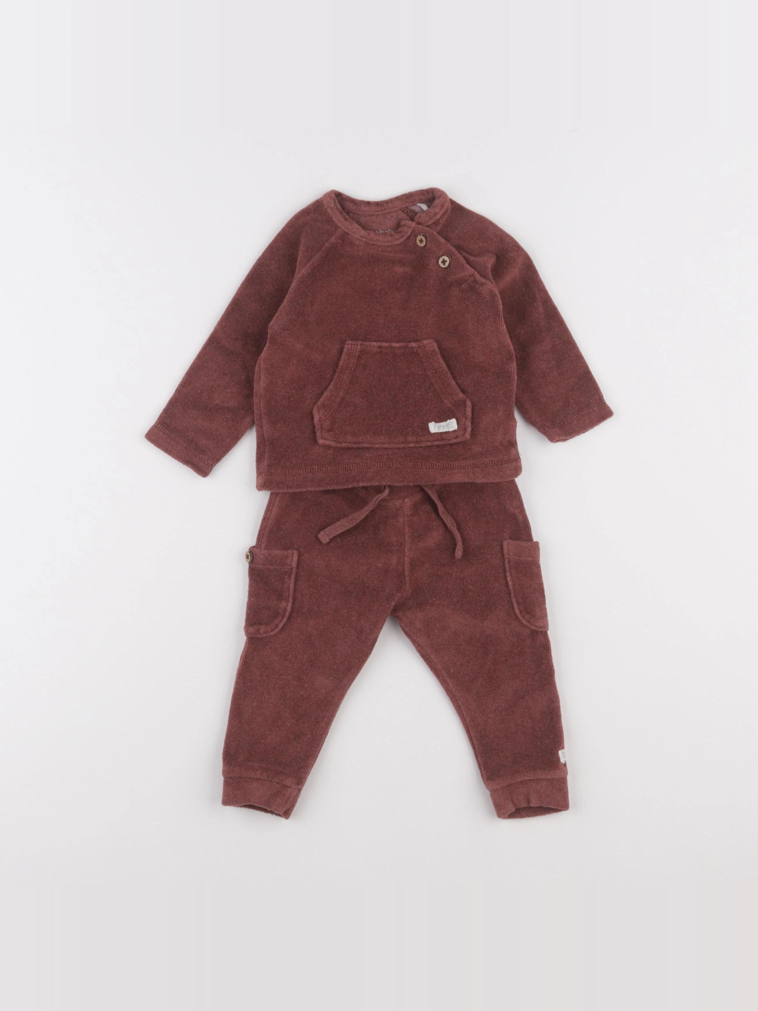 Noppies - ensemble marron - 6 mois