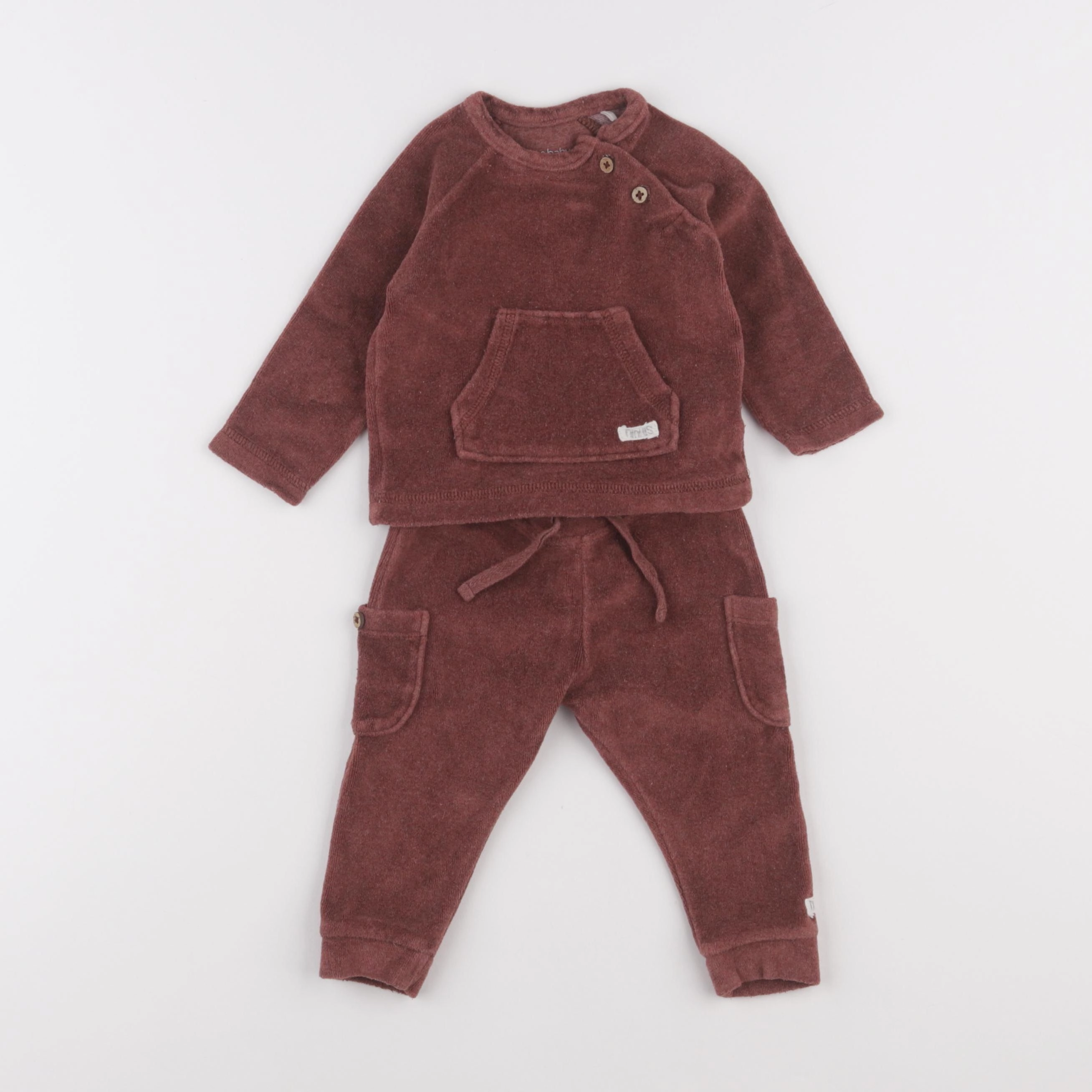Noppies - ensemble marron - 6 mois