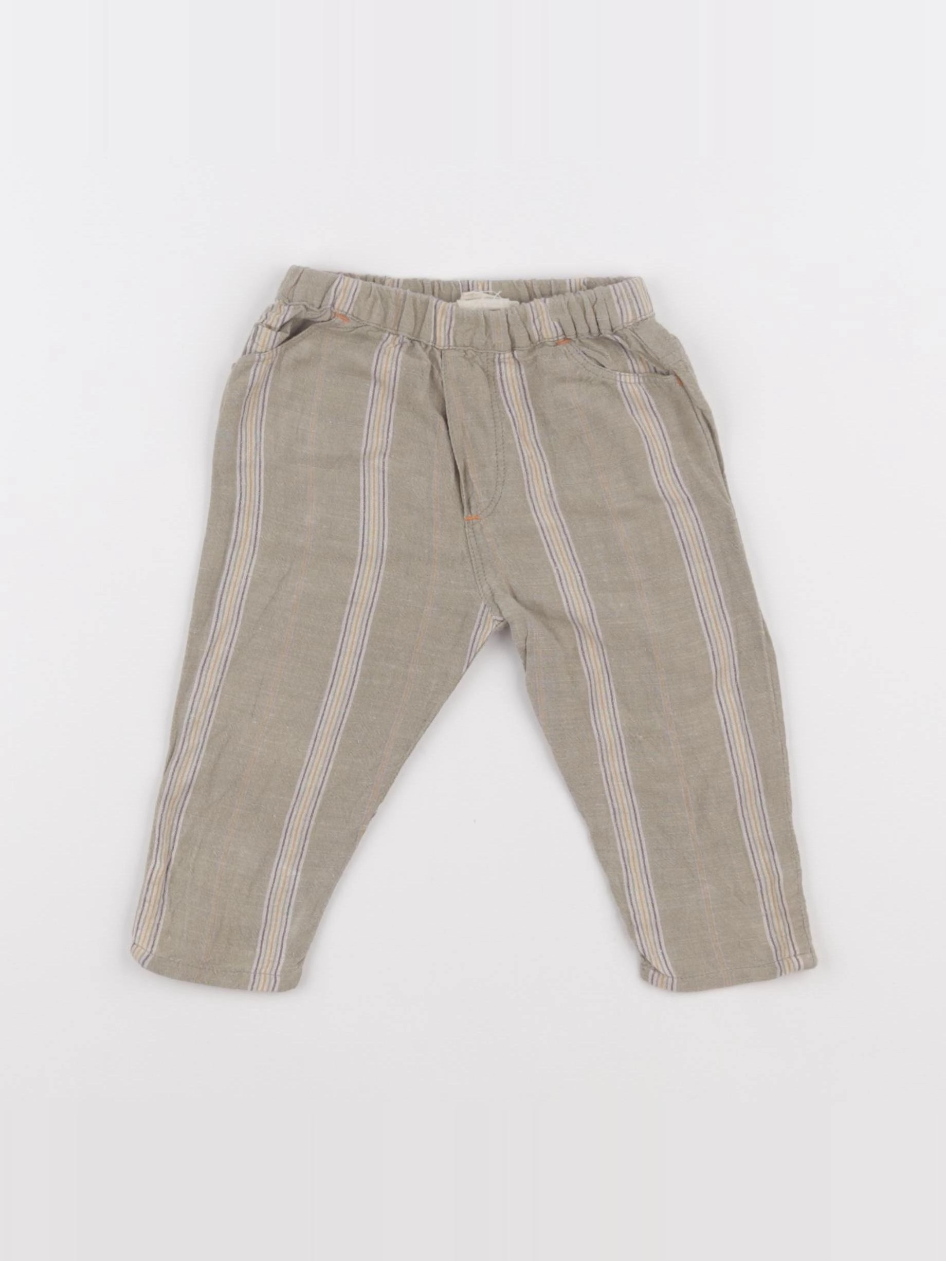 Arsène et les pipelettes - pantalon multicolore - 6 mois