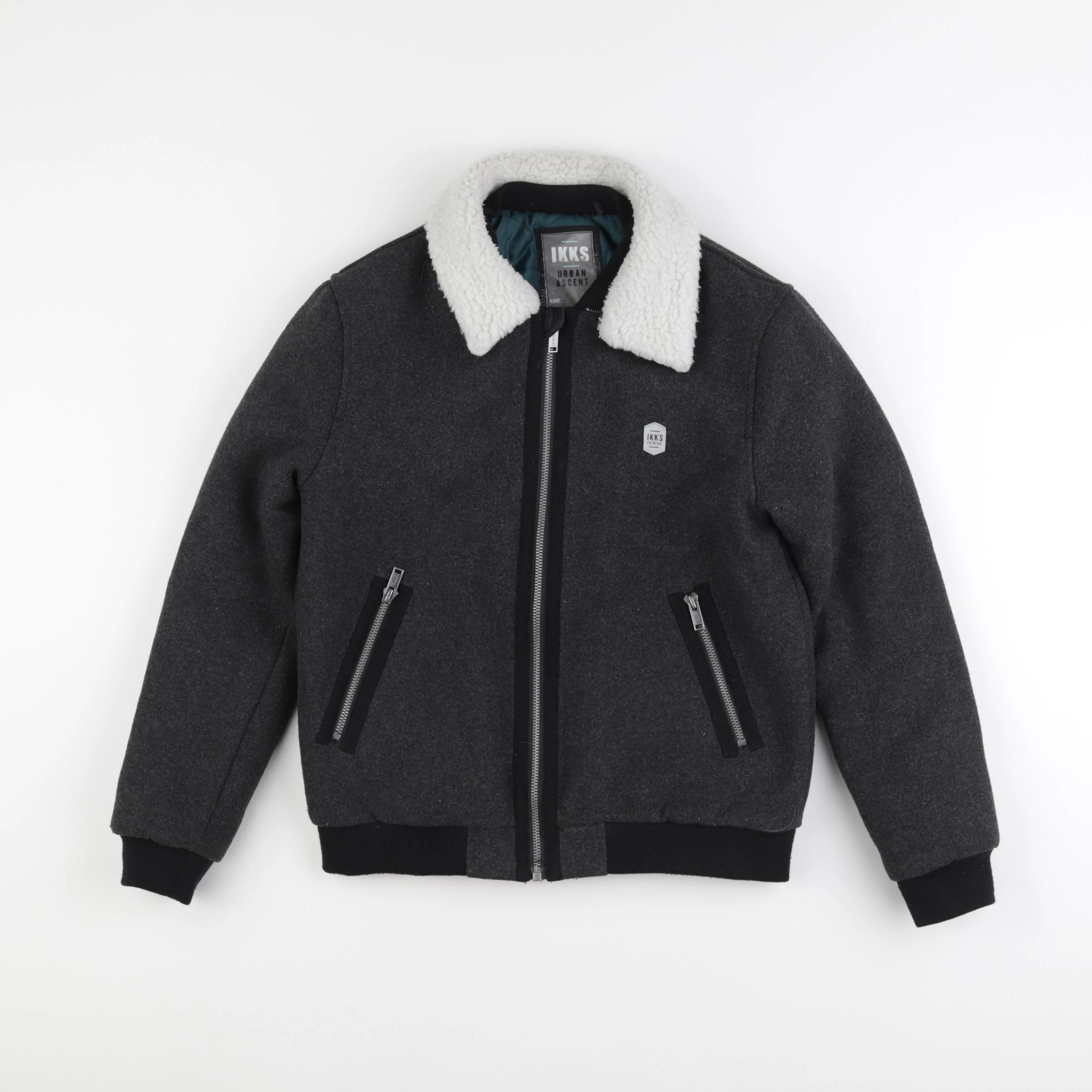 IKKS - veste gris - 12 ans