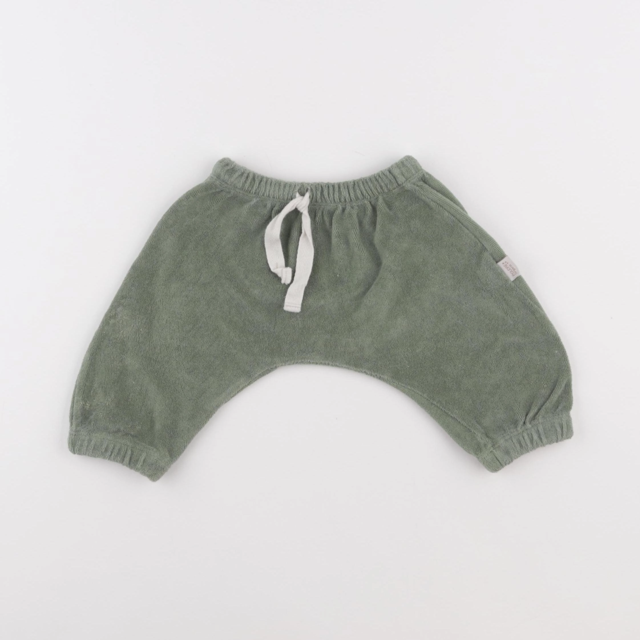 Poudre Organic - sarouel vert - 6 mois