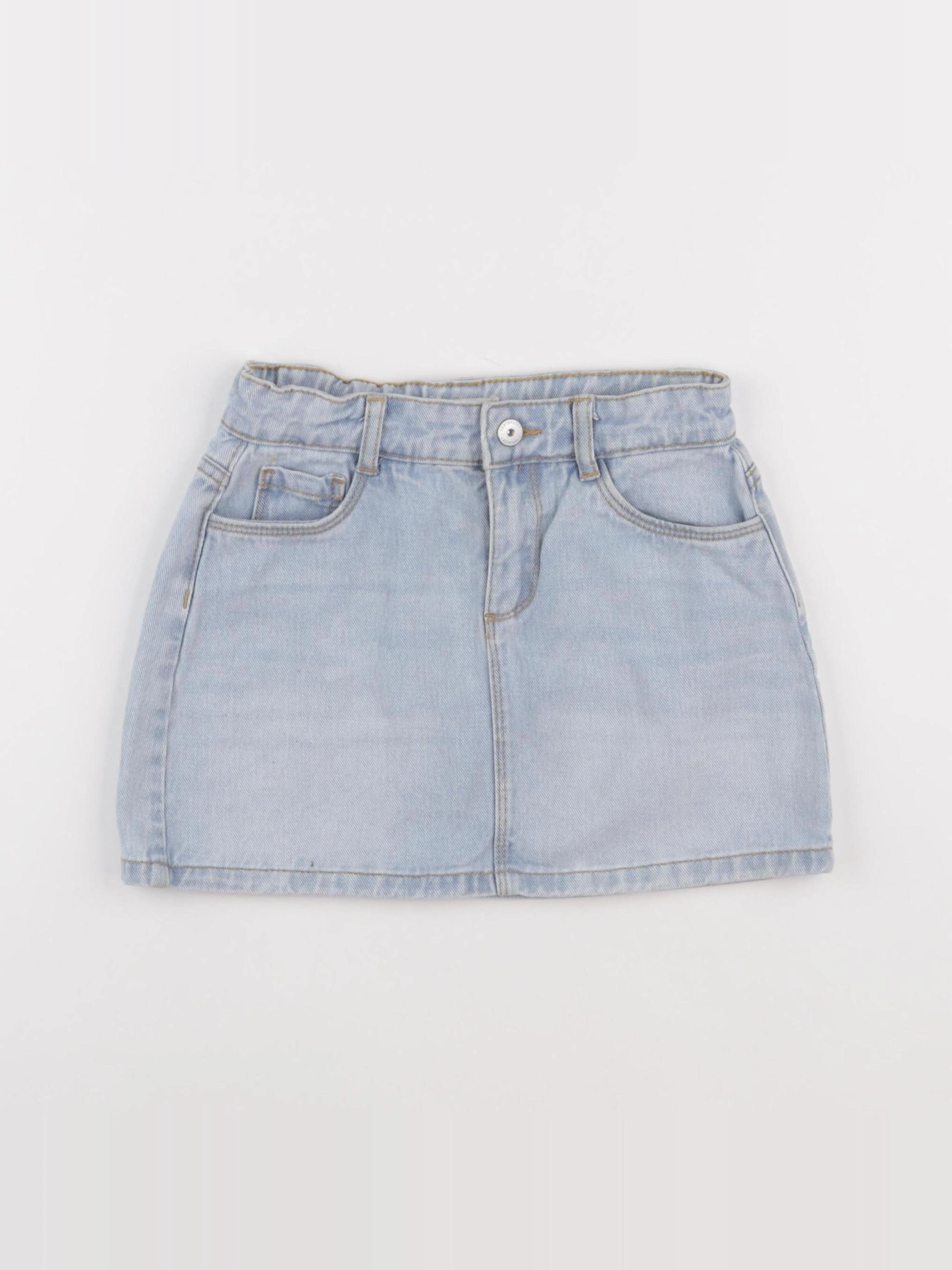 Vertbaudet - jupe bleu - 8 ans
