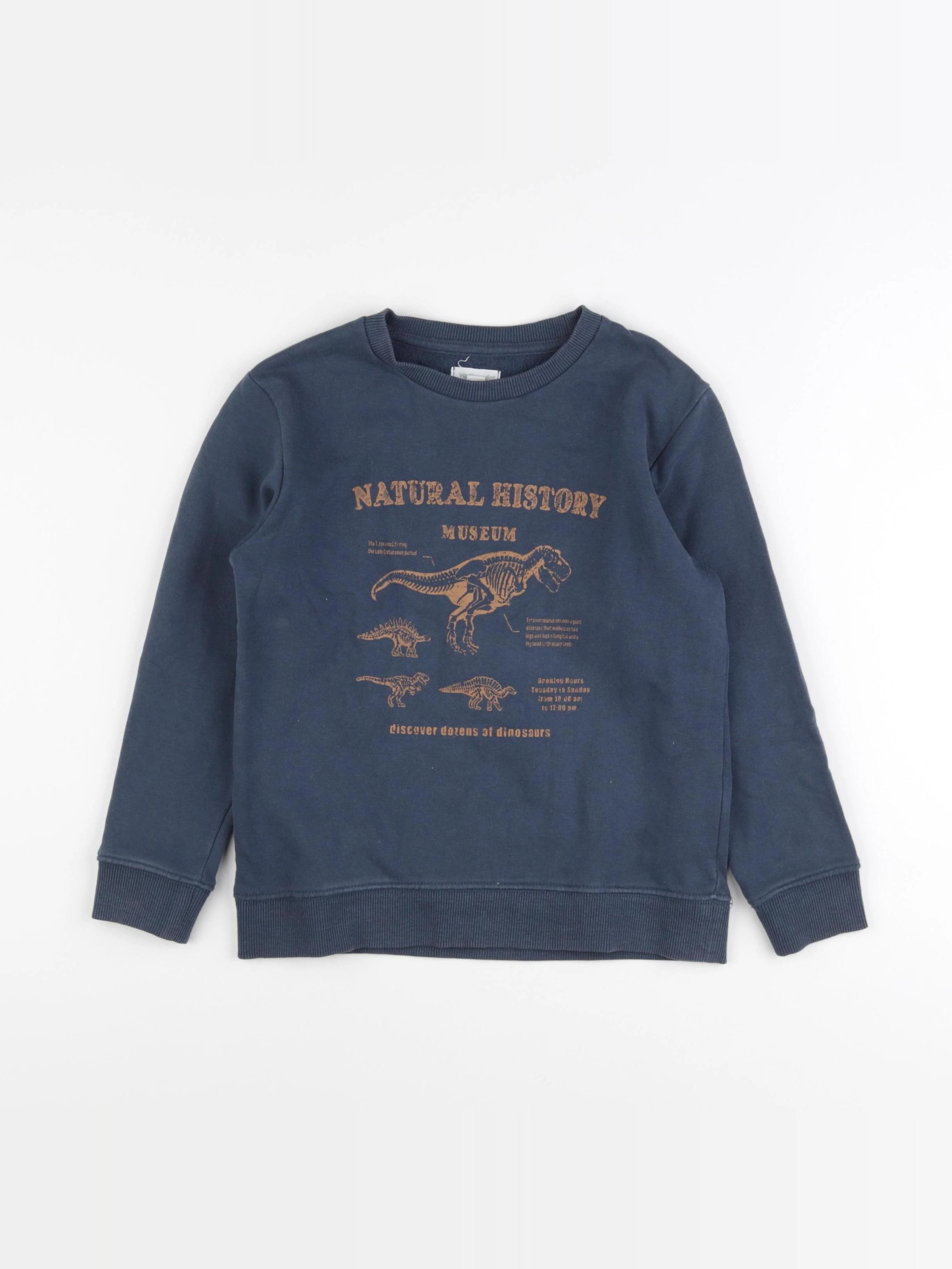 Vertbaudet - sweat bleu - 8 ans