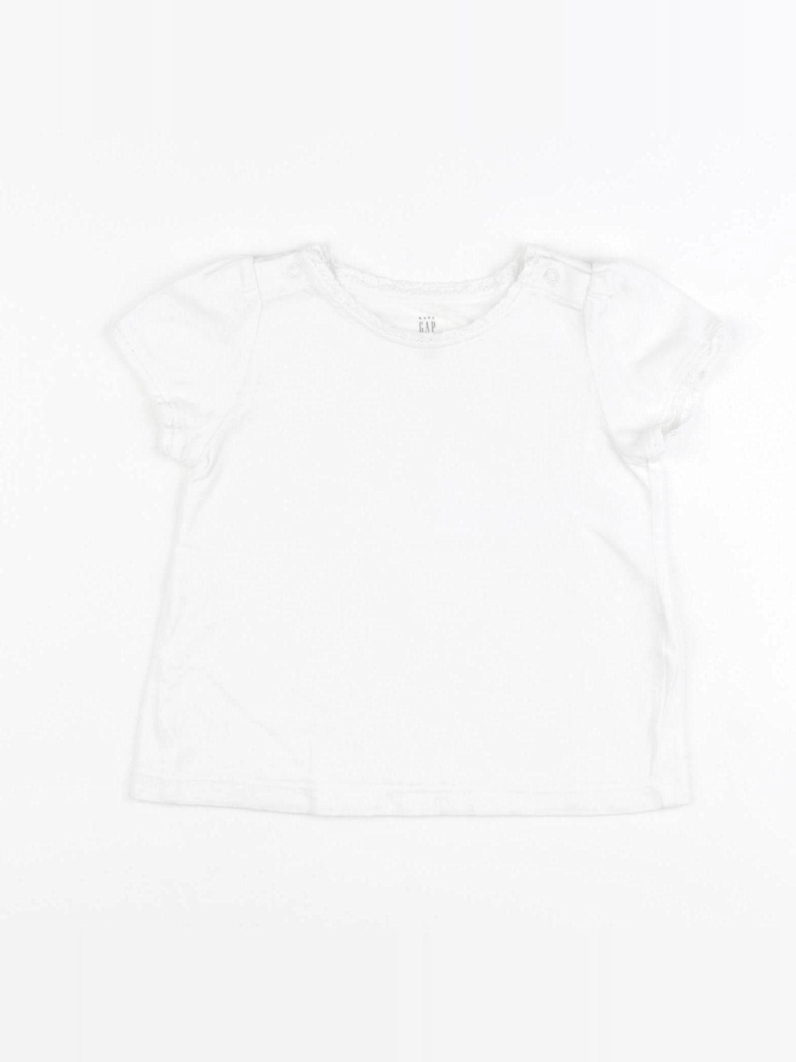 GAP - tee-shirt blanc - 6/12 mois