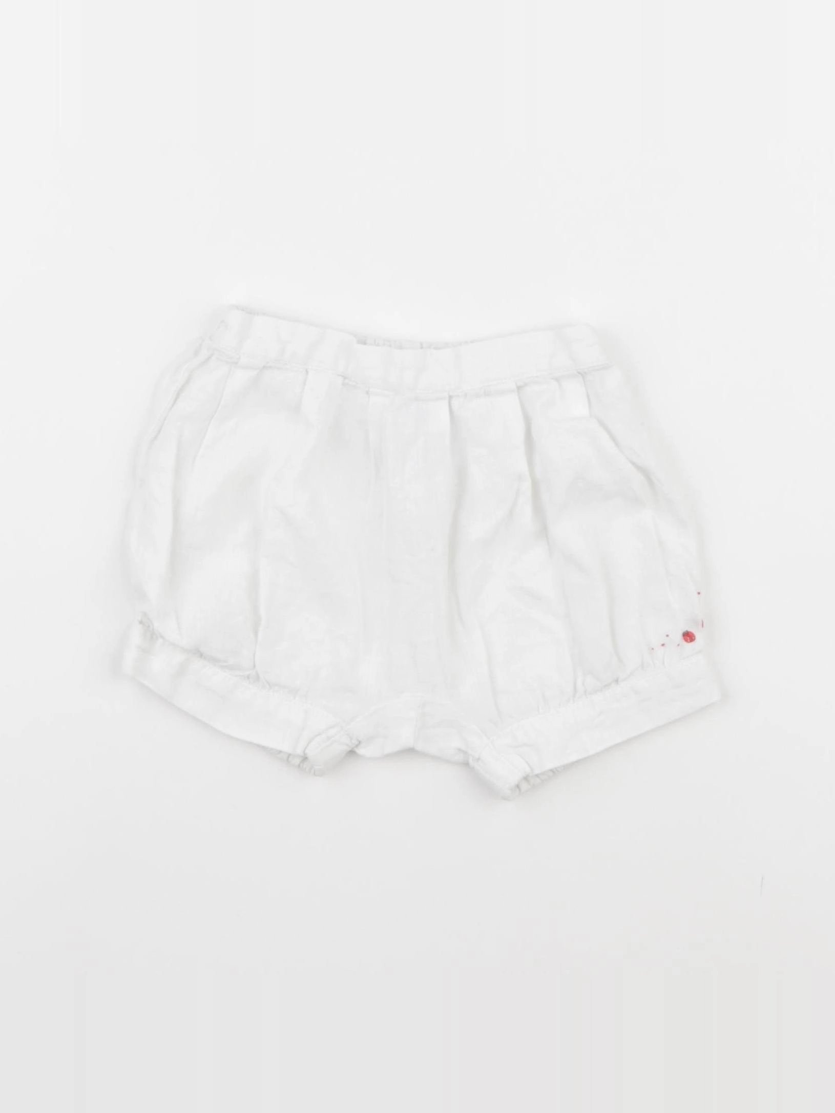 Jacadi - short blanc - 12 mois