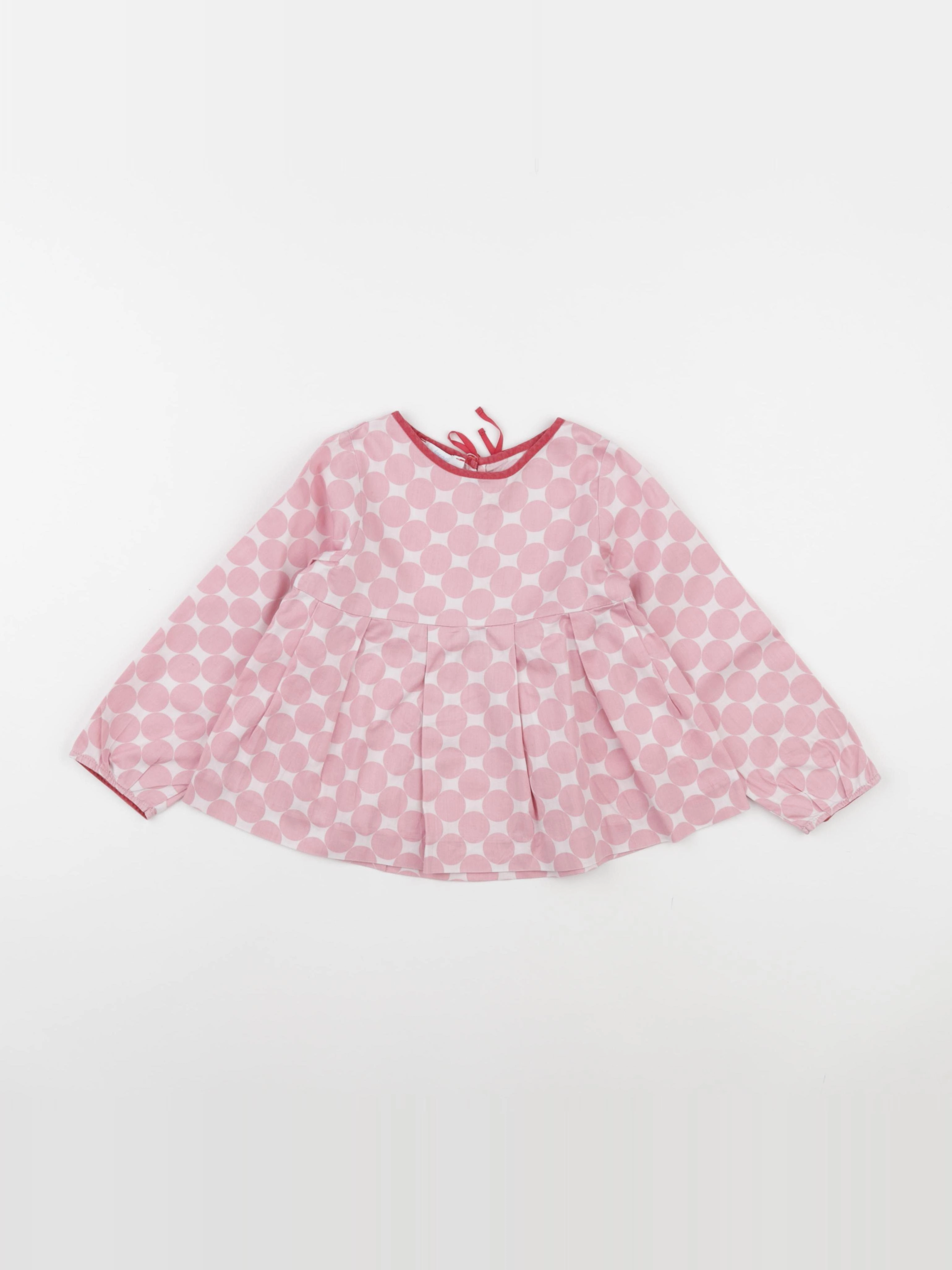 Jacadi - blouse rose - 3 ans