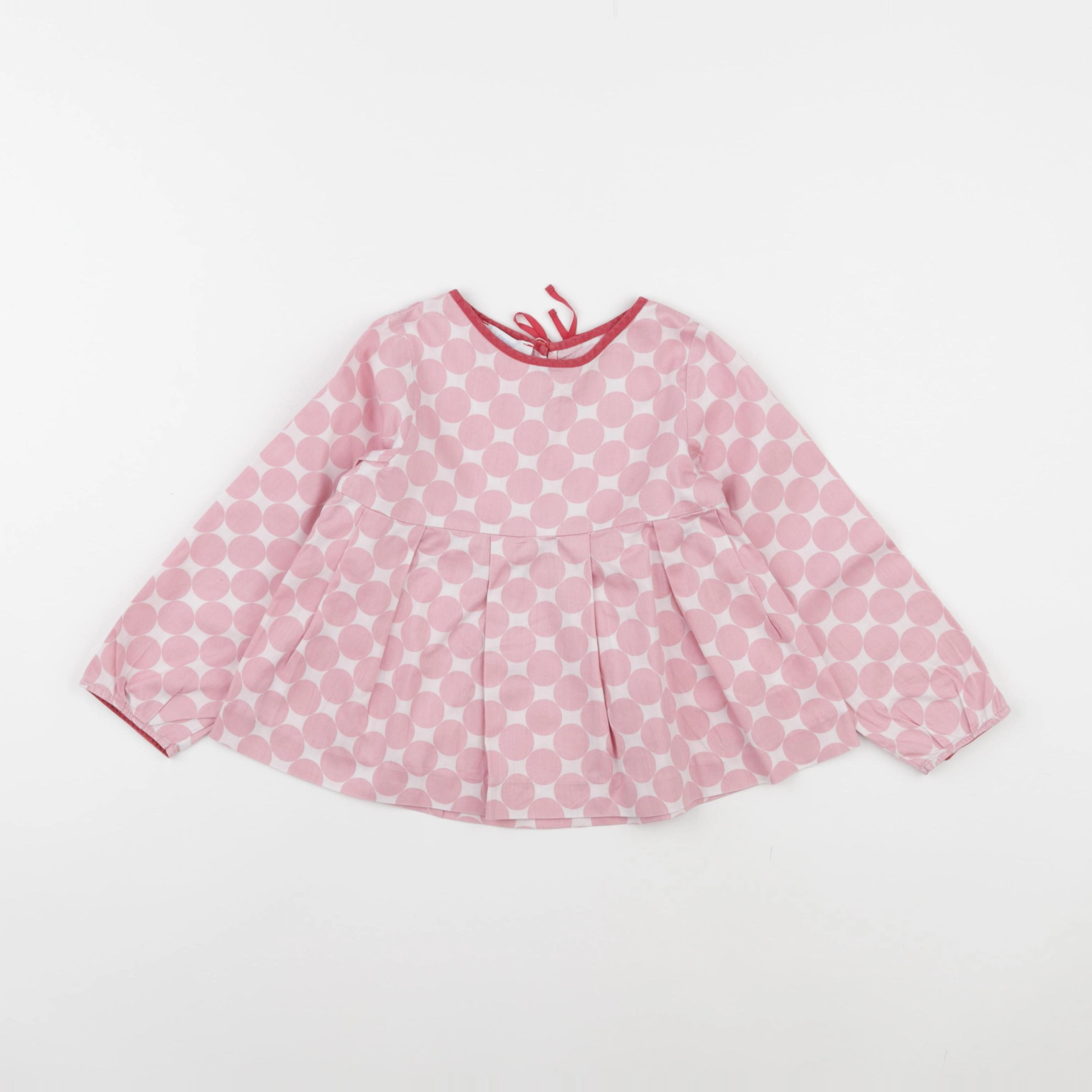 Jacadi - blouse rose - 3 ans