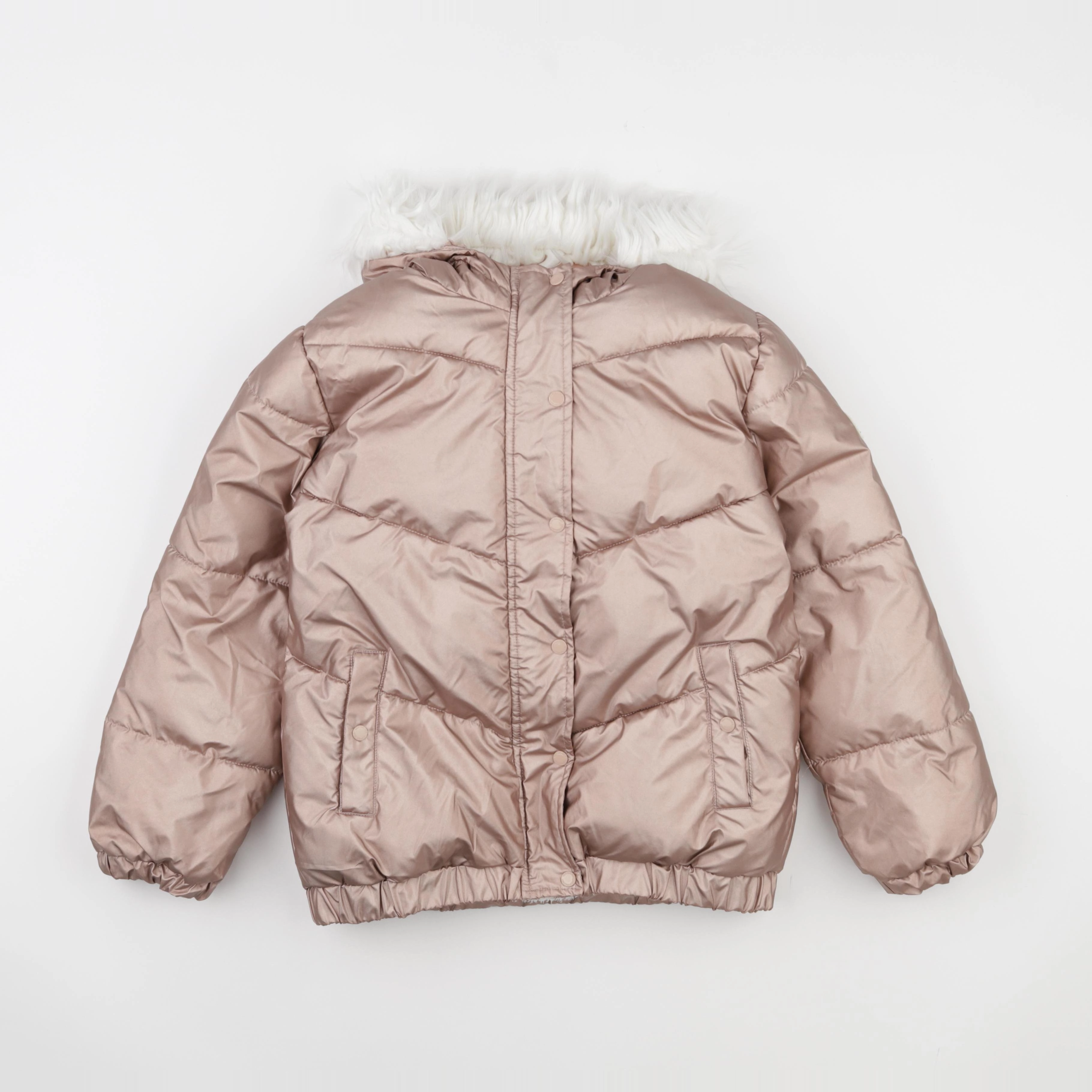 Vertbaudet - doudoune rose - 10 ans
