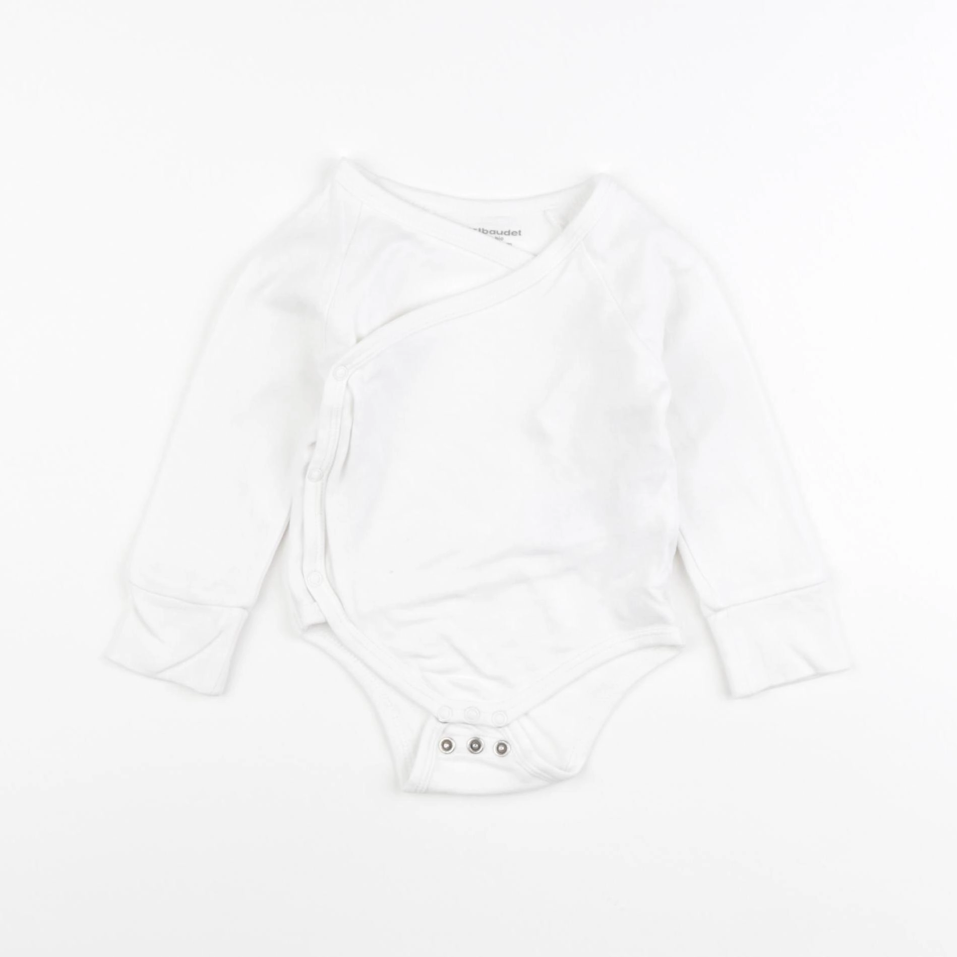 Vertbaudet - body blanc - 6 mois