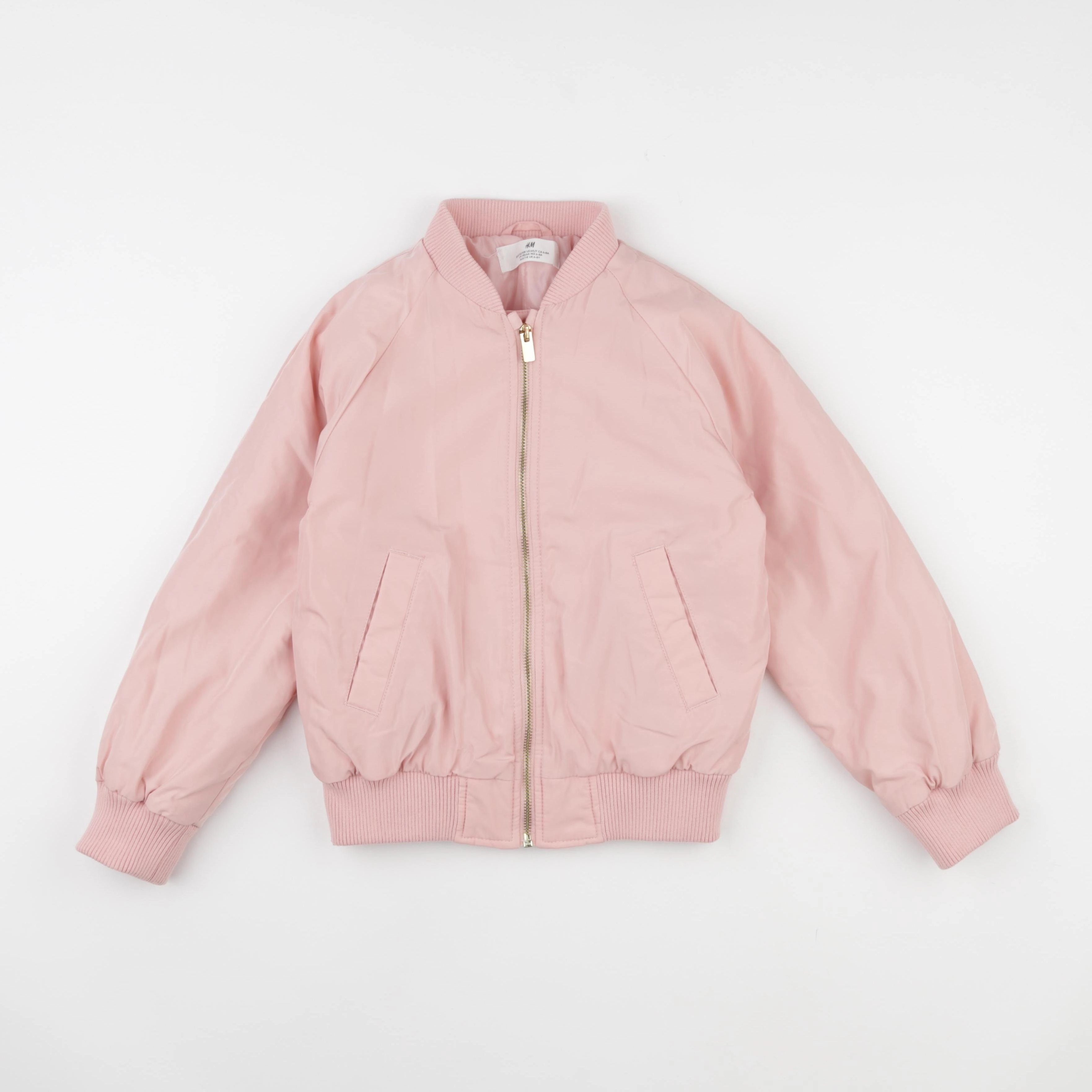 H&M - veste rose - 6/8 ans
