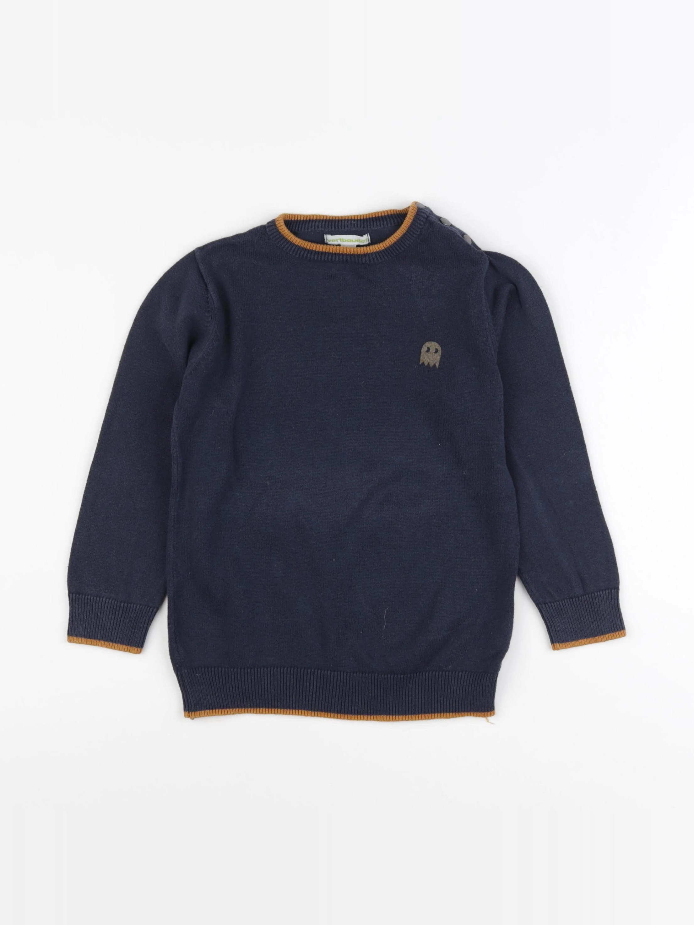 Vertbaudet - pull bleu - 5 ans