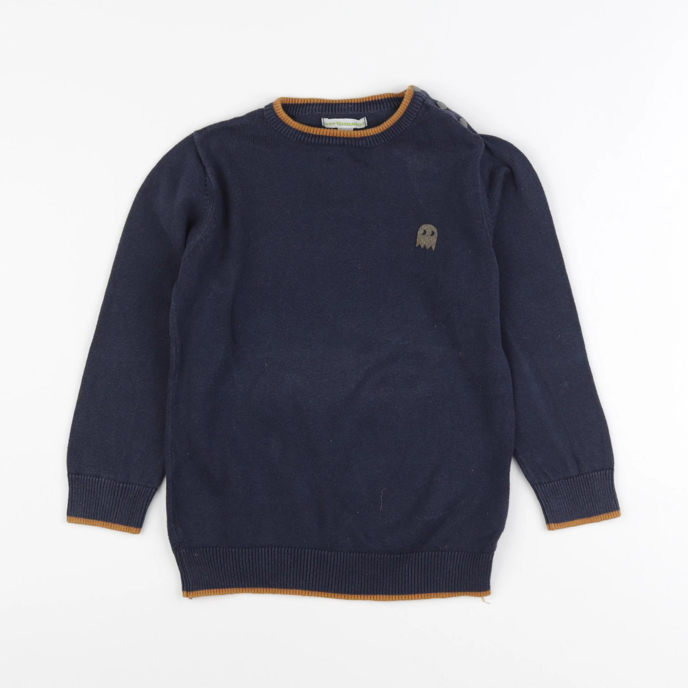 Vertbaudet - pull bleu - 5 ans