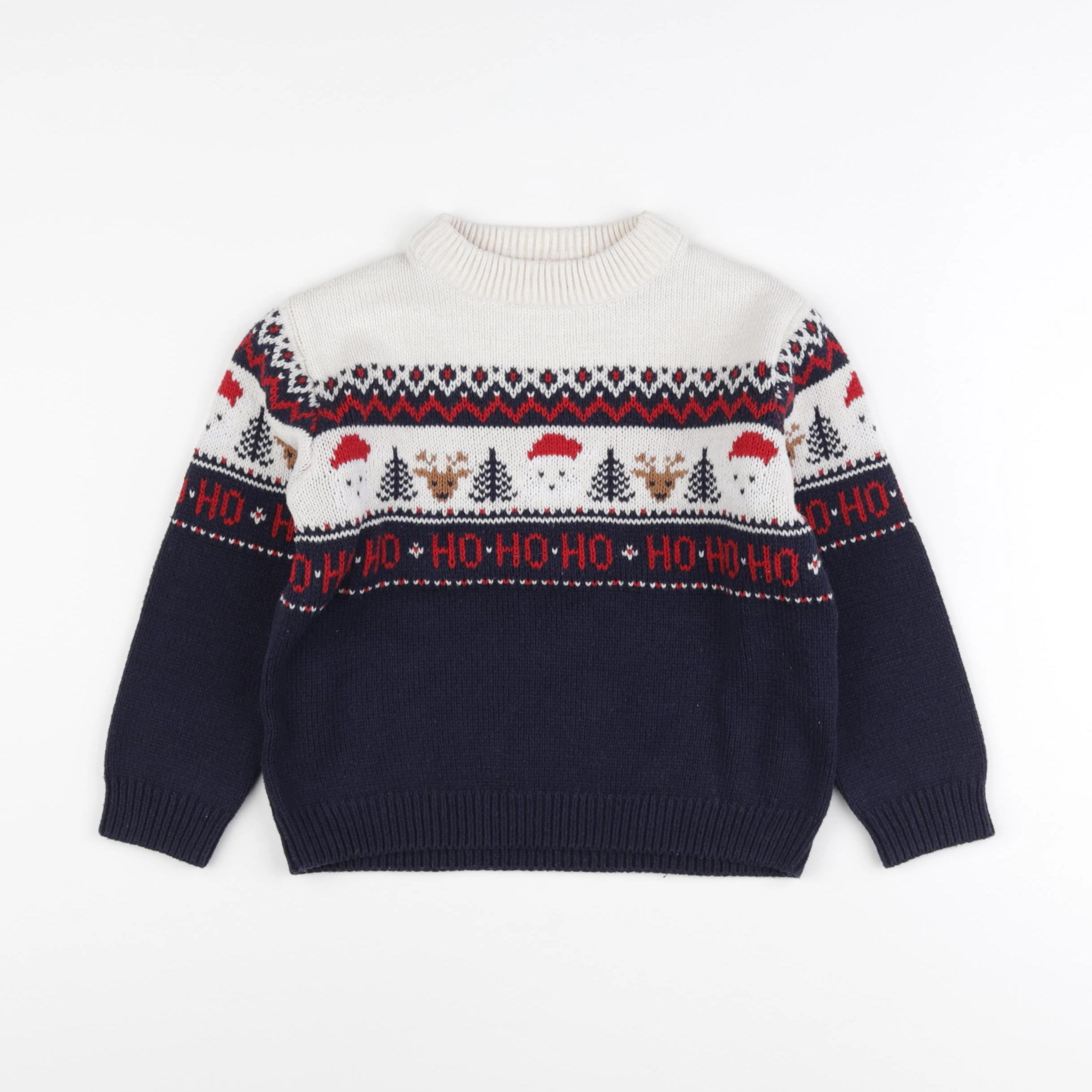 Vertbaudet - pull multicolore - 5 ans