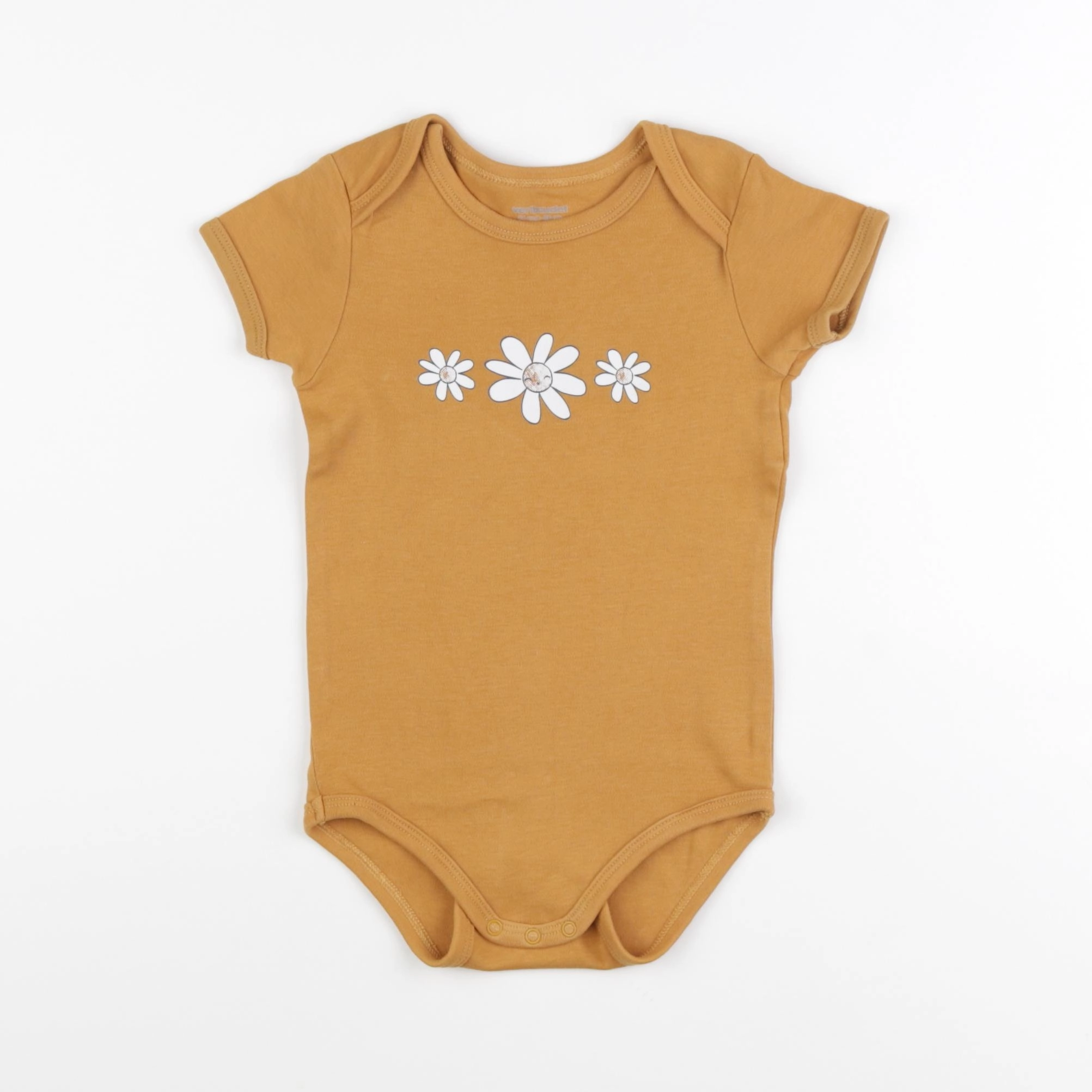 Vertbaudet - body orange - 24 mois