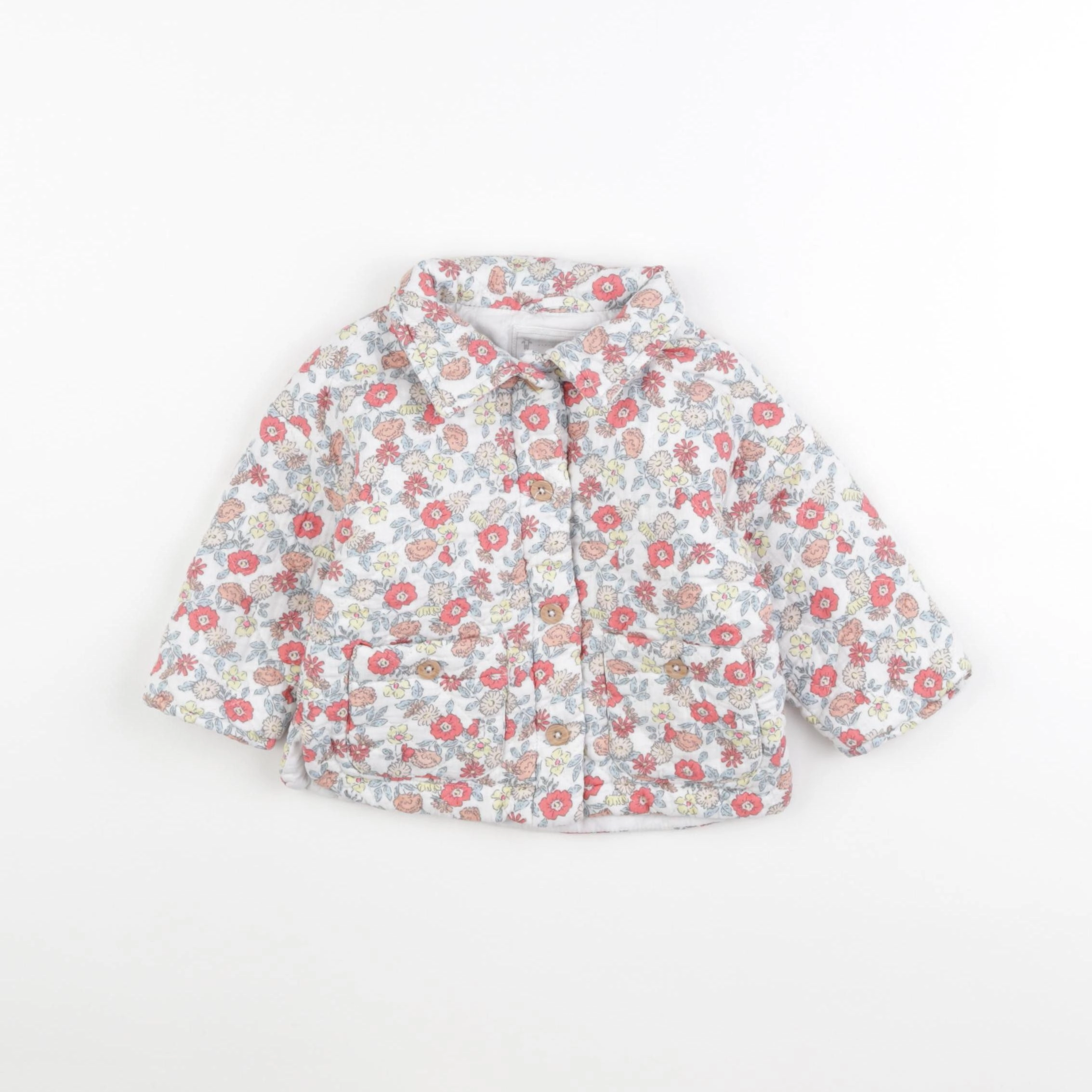 Vertbaudet - veste multicolore - 9 mois