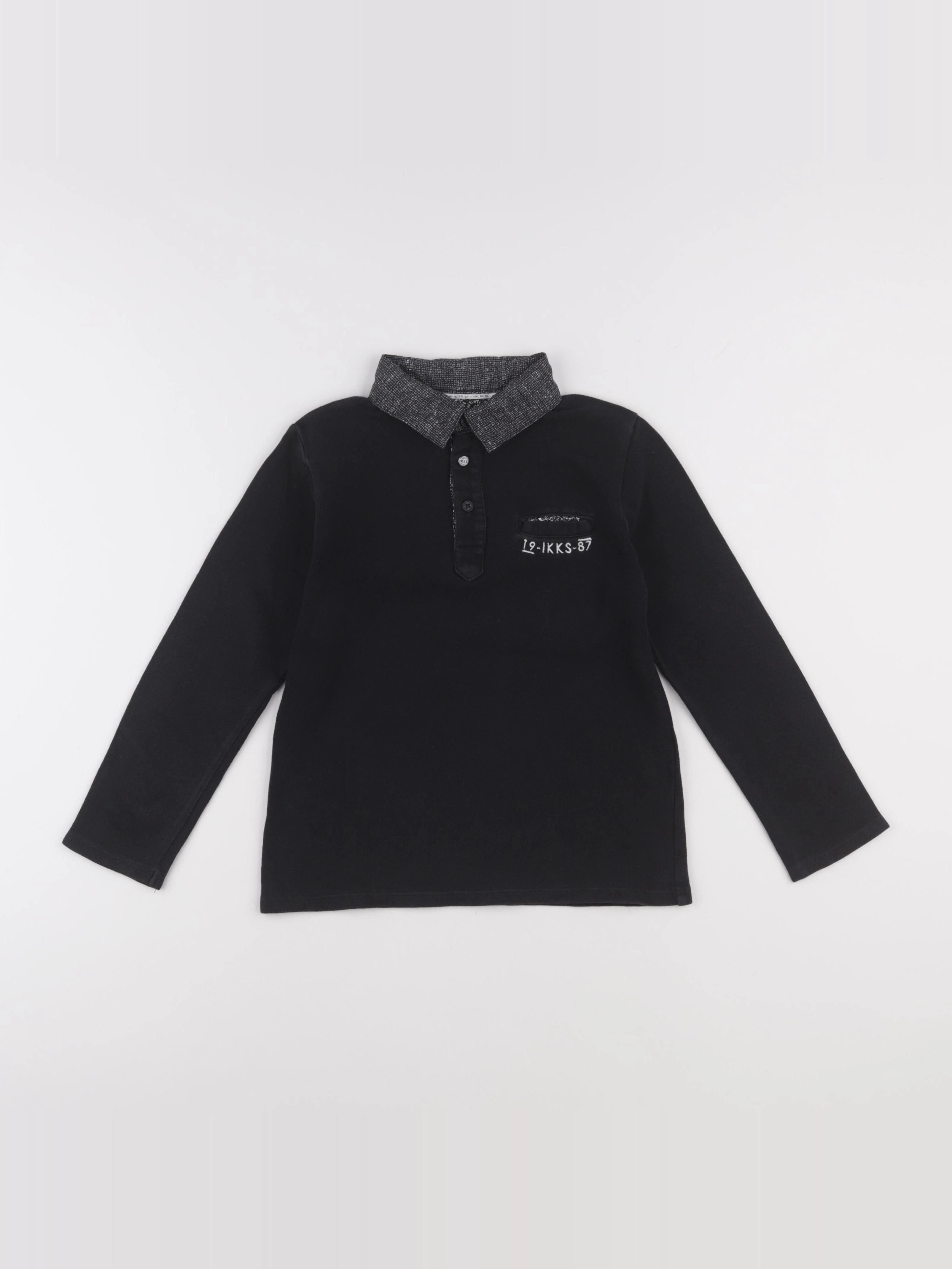 IKKS - polo bleu - 6 ans