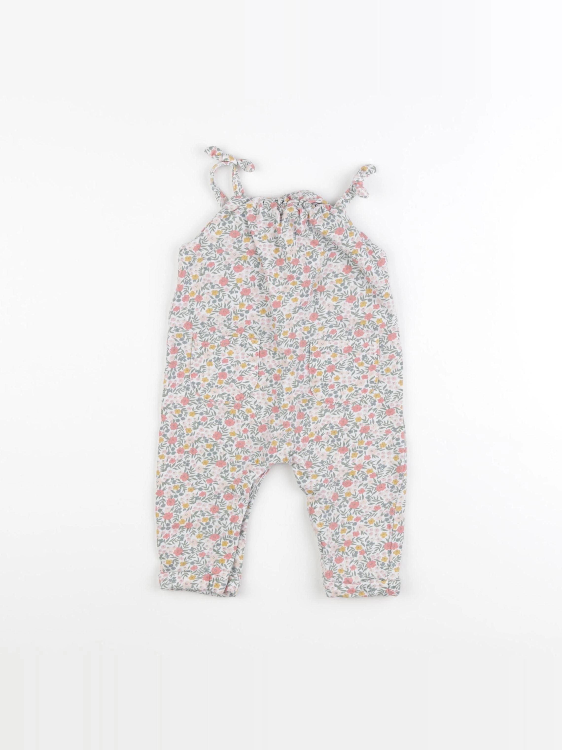 Vertbaudet - combinaison multicolore - 9 mois