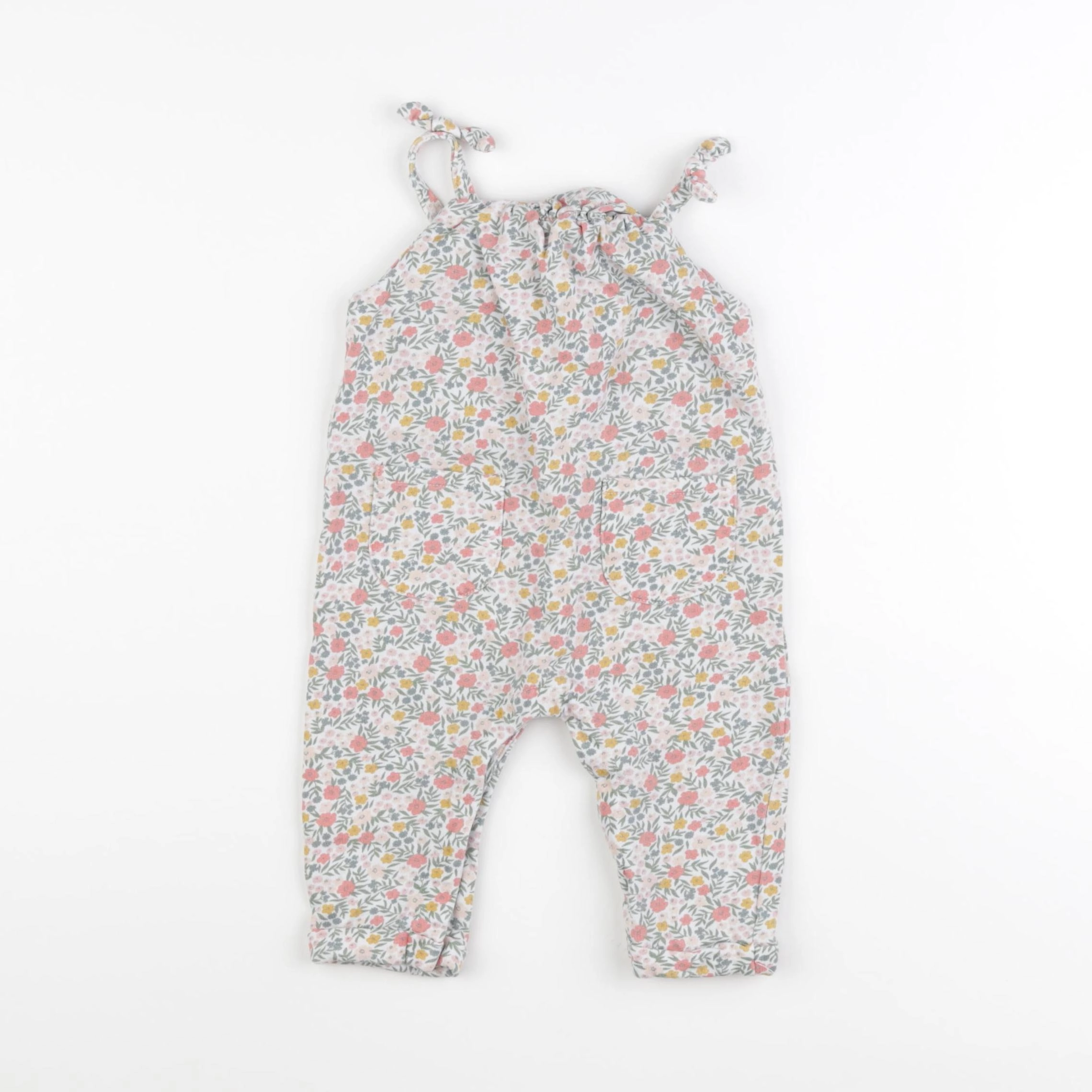 Vertbaudet - combinaison multicolore - 9 mois