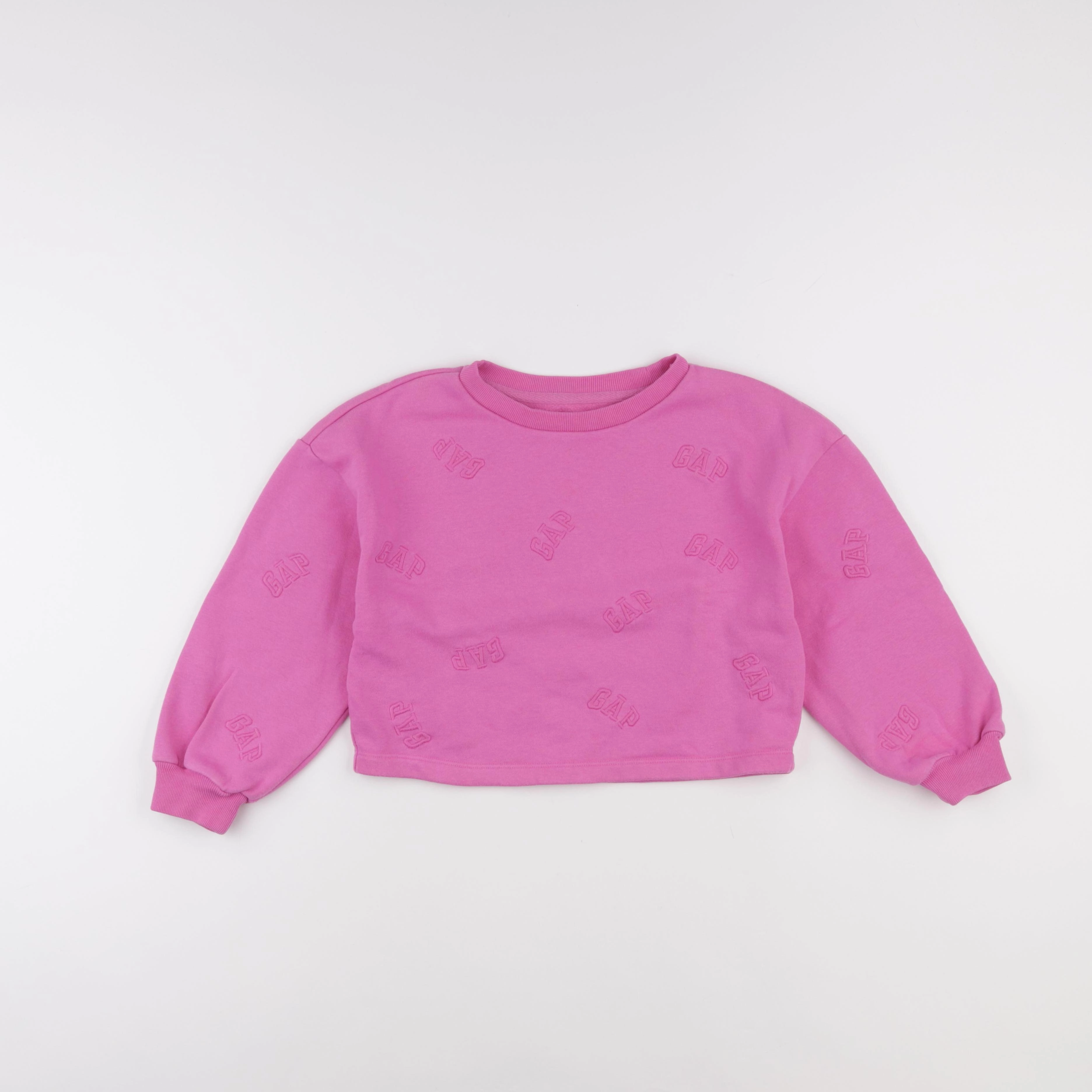 GAP - sweat rose - 6/7 ans