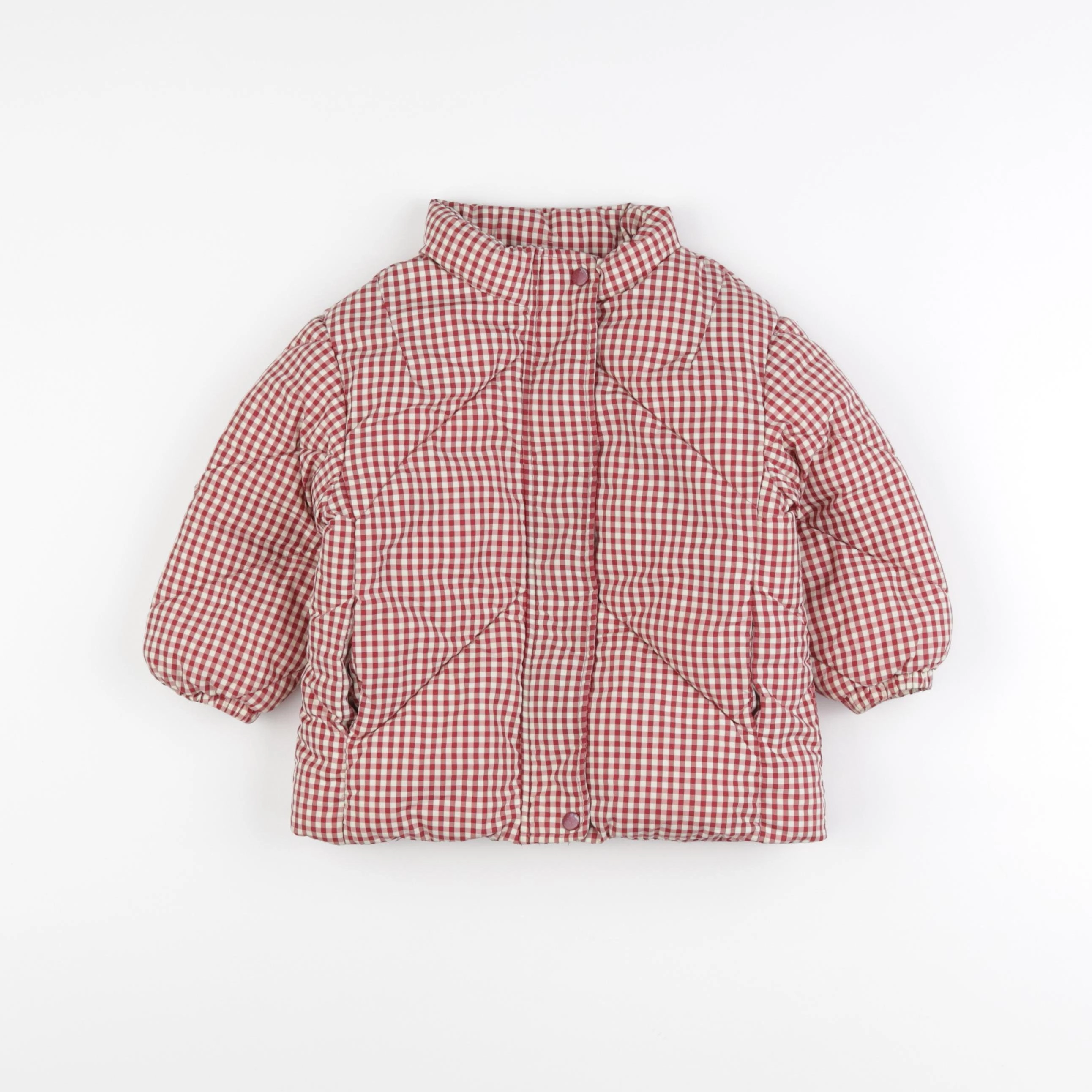 Zara - doudoune rouge - 12/18 mois