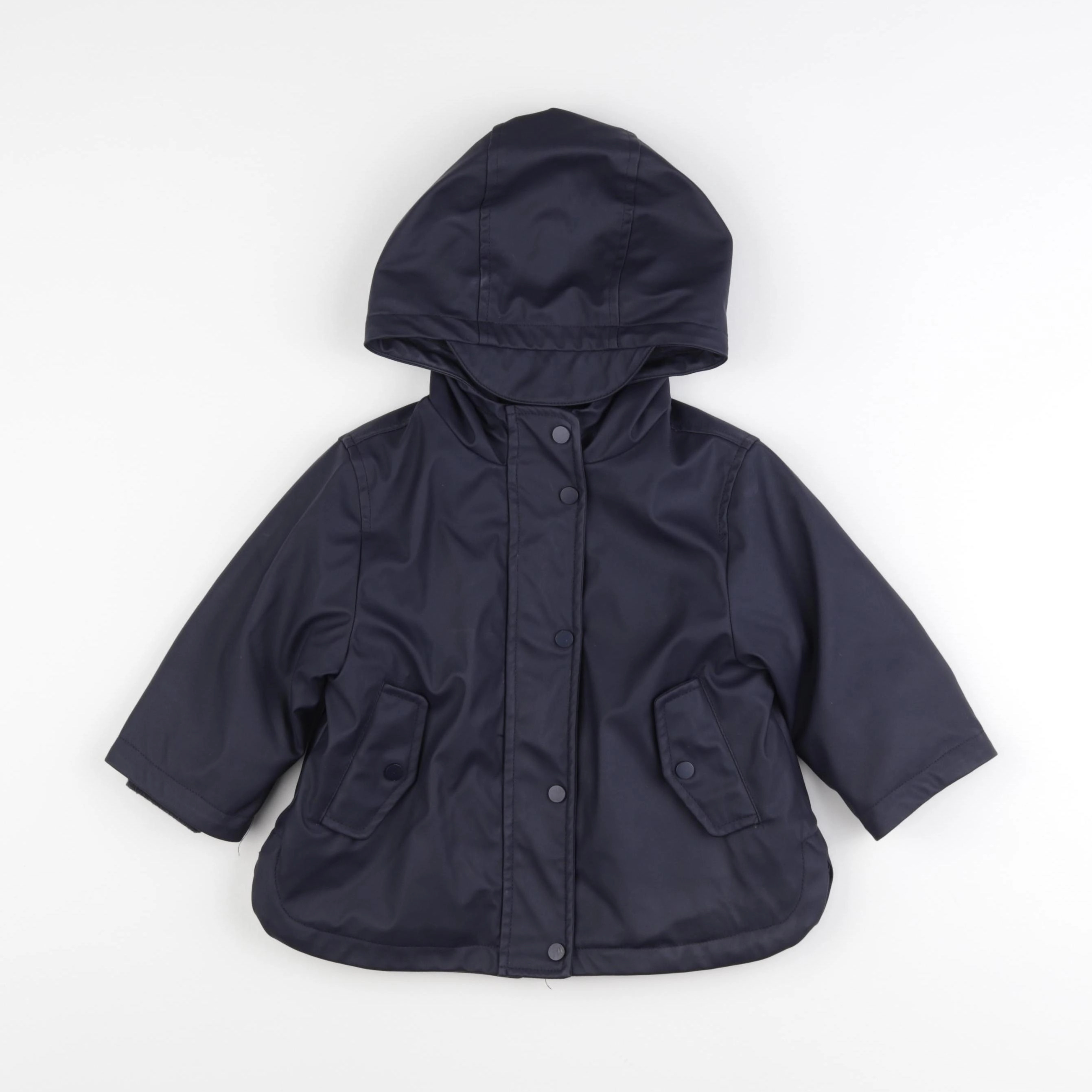 Zara - imperméable bleu - 12/18 mois
