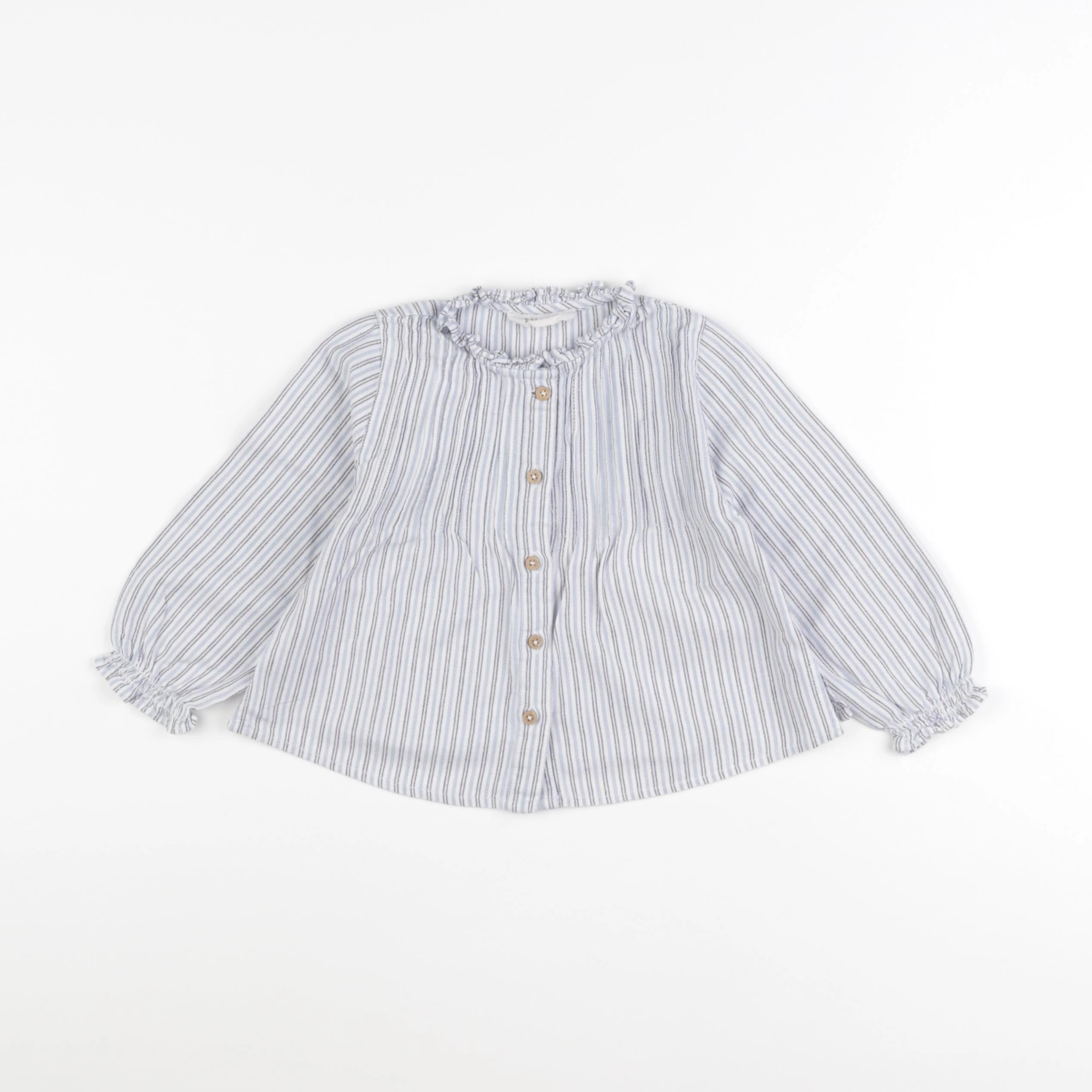 Nicoli - blouse bleu - 2 ans