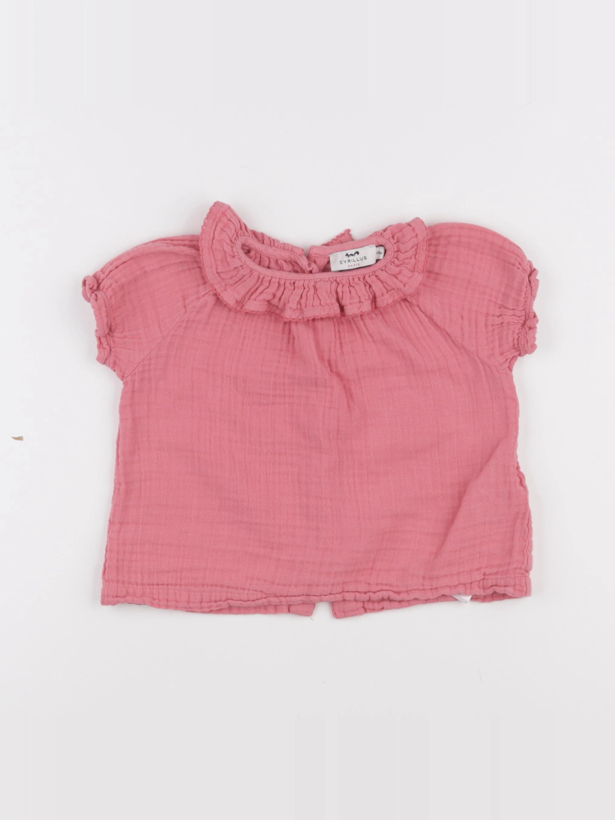 Cyrillus - blouse rose - 36 mois