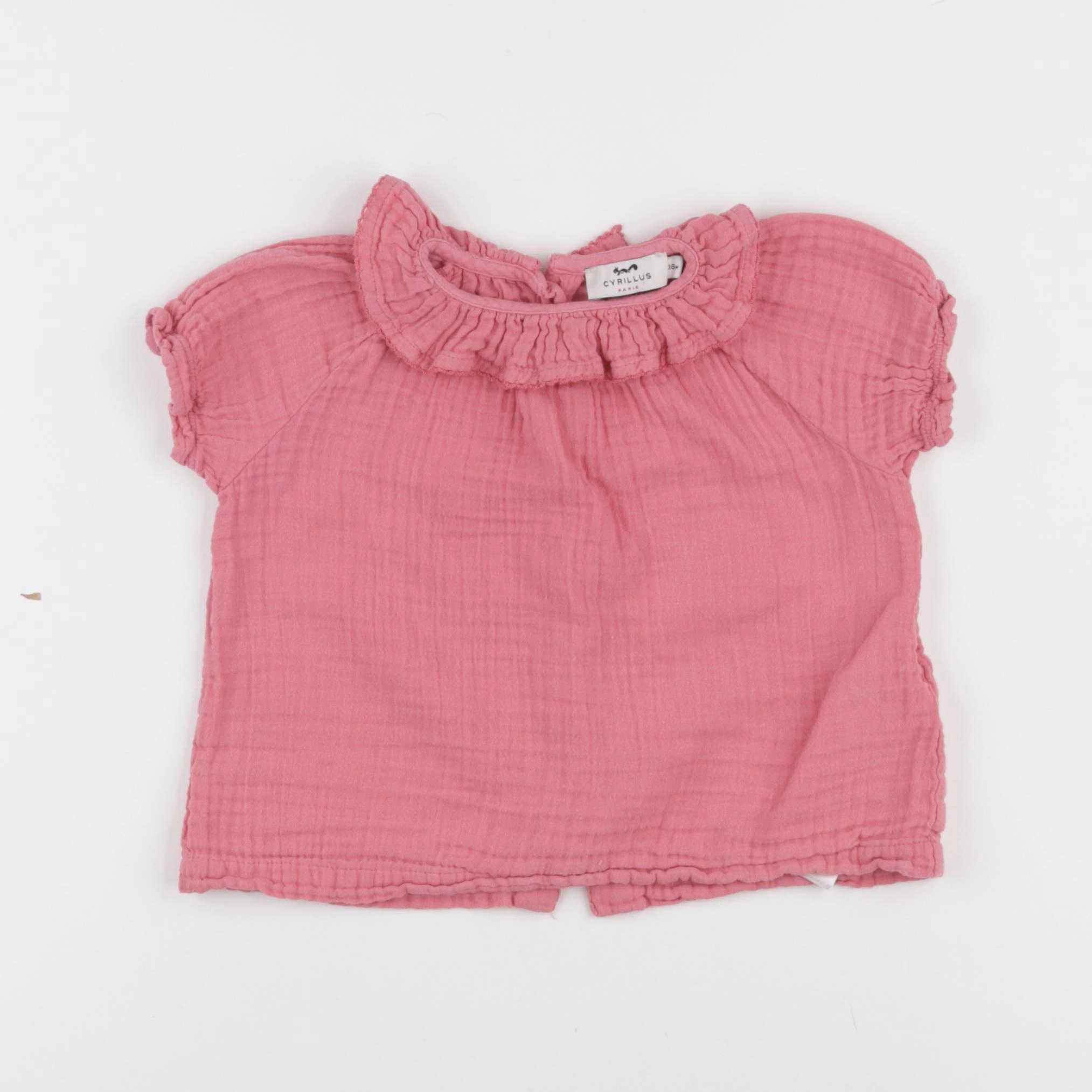 Cyrillus - blouse rose - 36 mois
