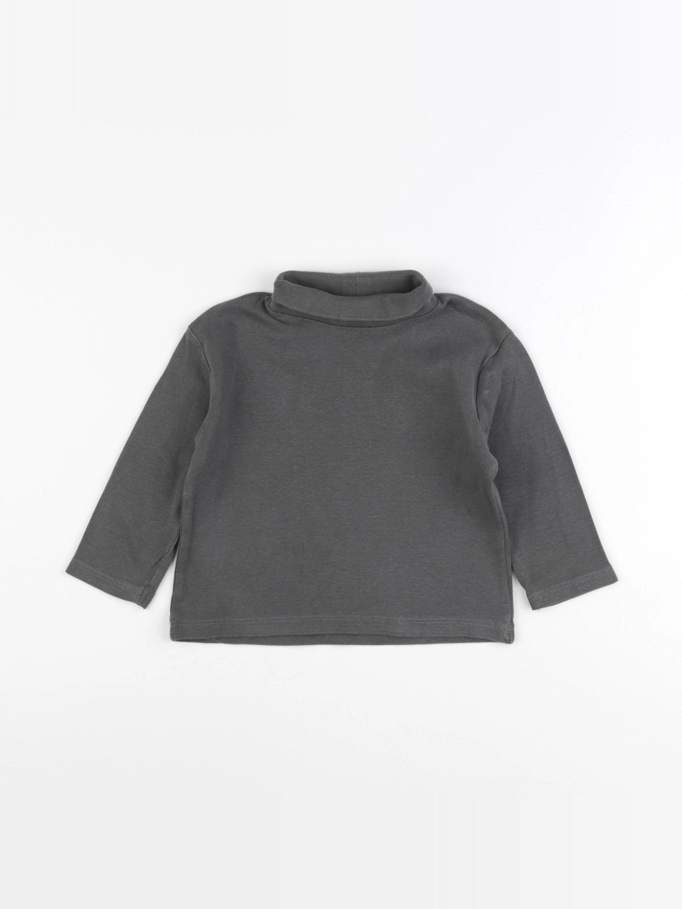 Zara - sous-pull vert - 12/18 mois