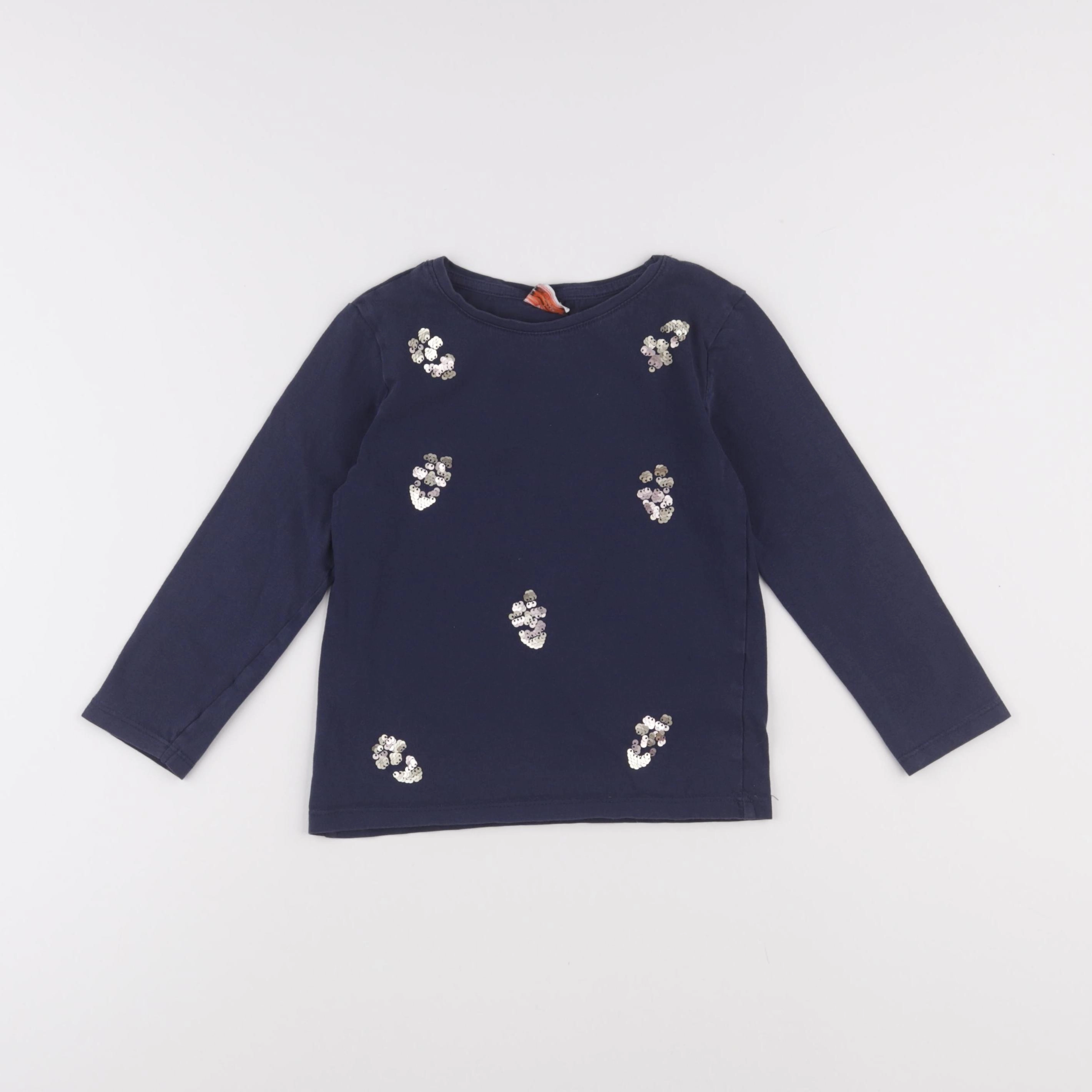 Tape à l'oeil - tee-shirt bleu - 4 ans