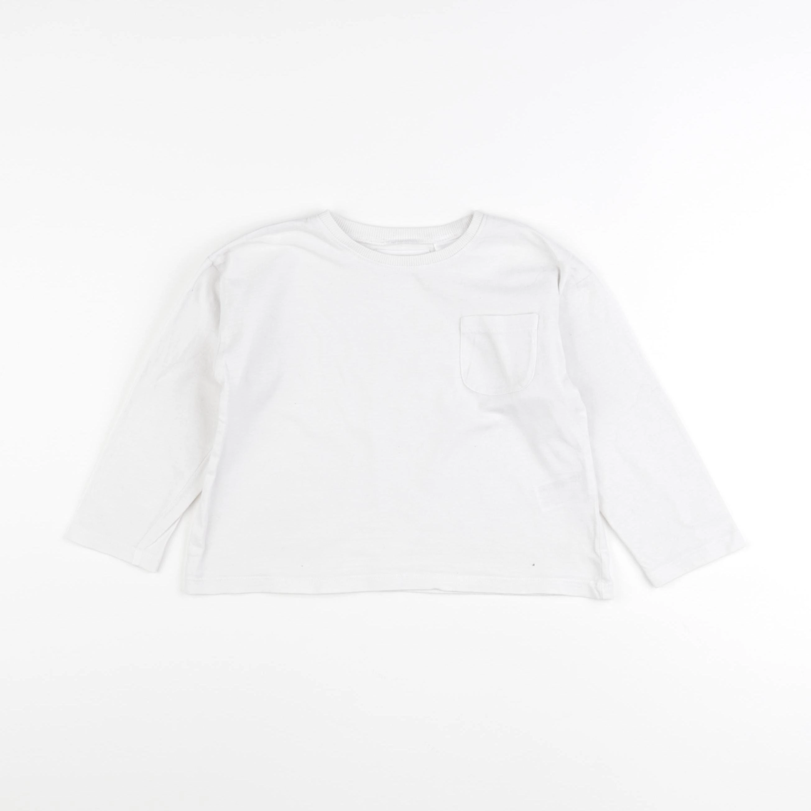 Zara - tee-shirt blanc - 2/3 ans