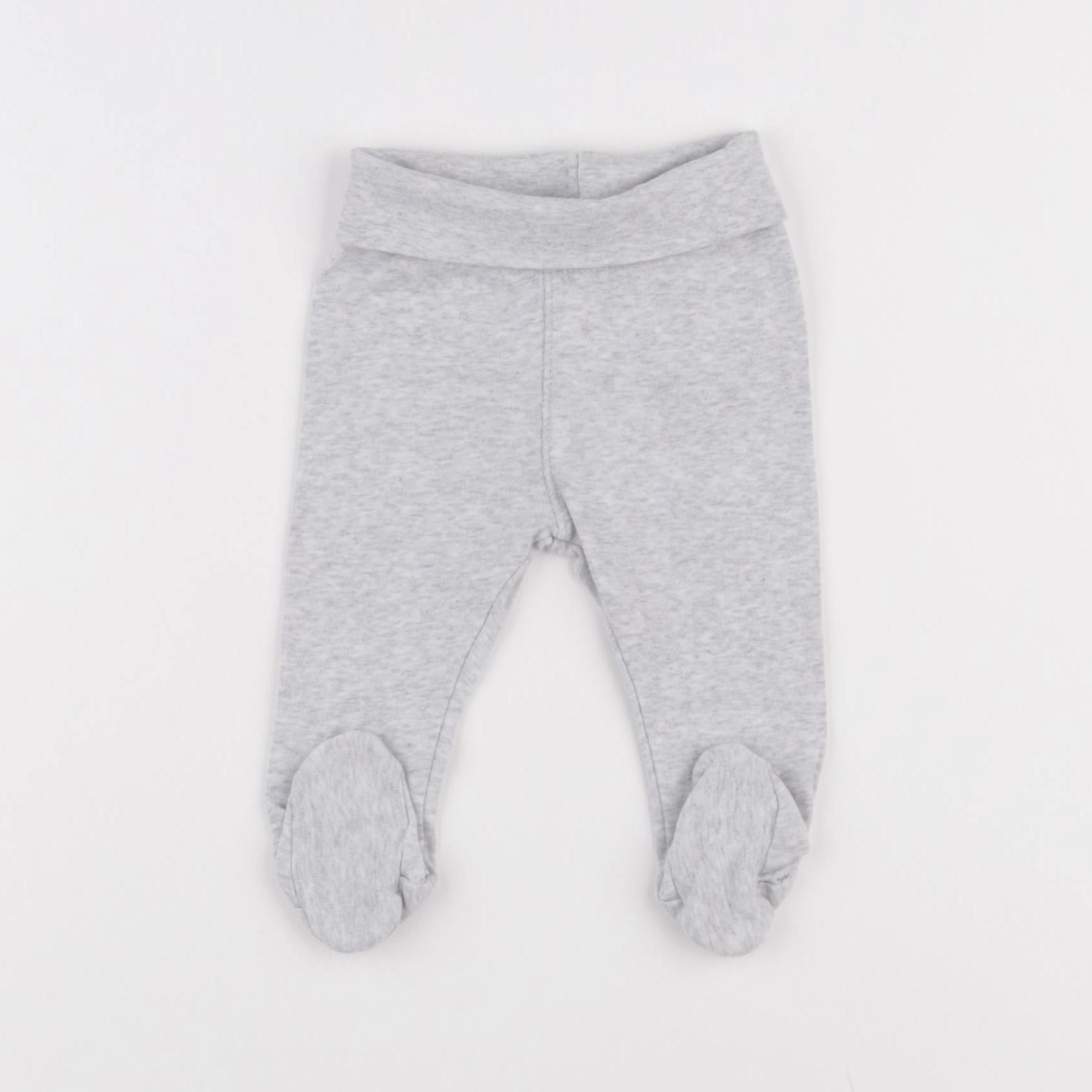 H&M - legging gris - 3/6 mois