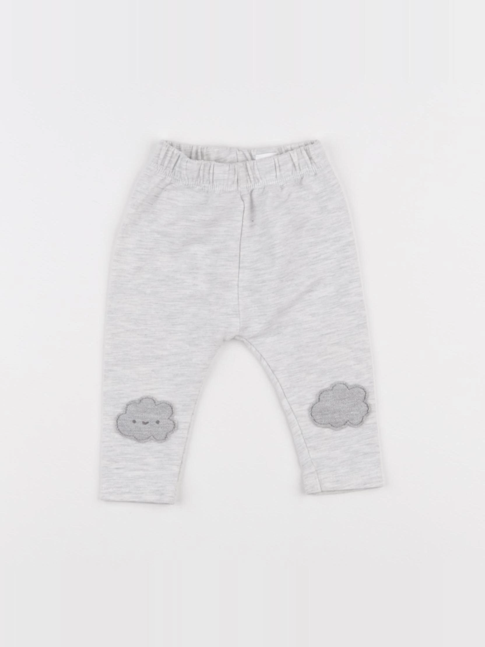 Zara - pantalon gris - 3/6 mois