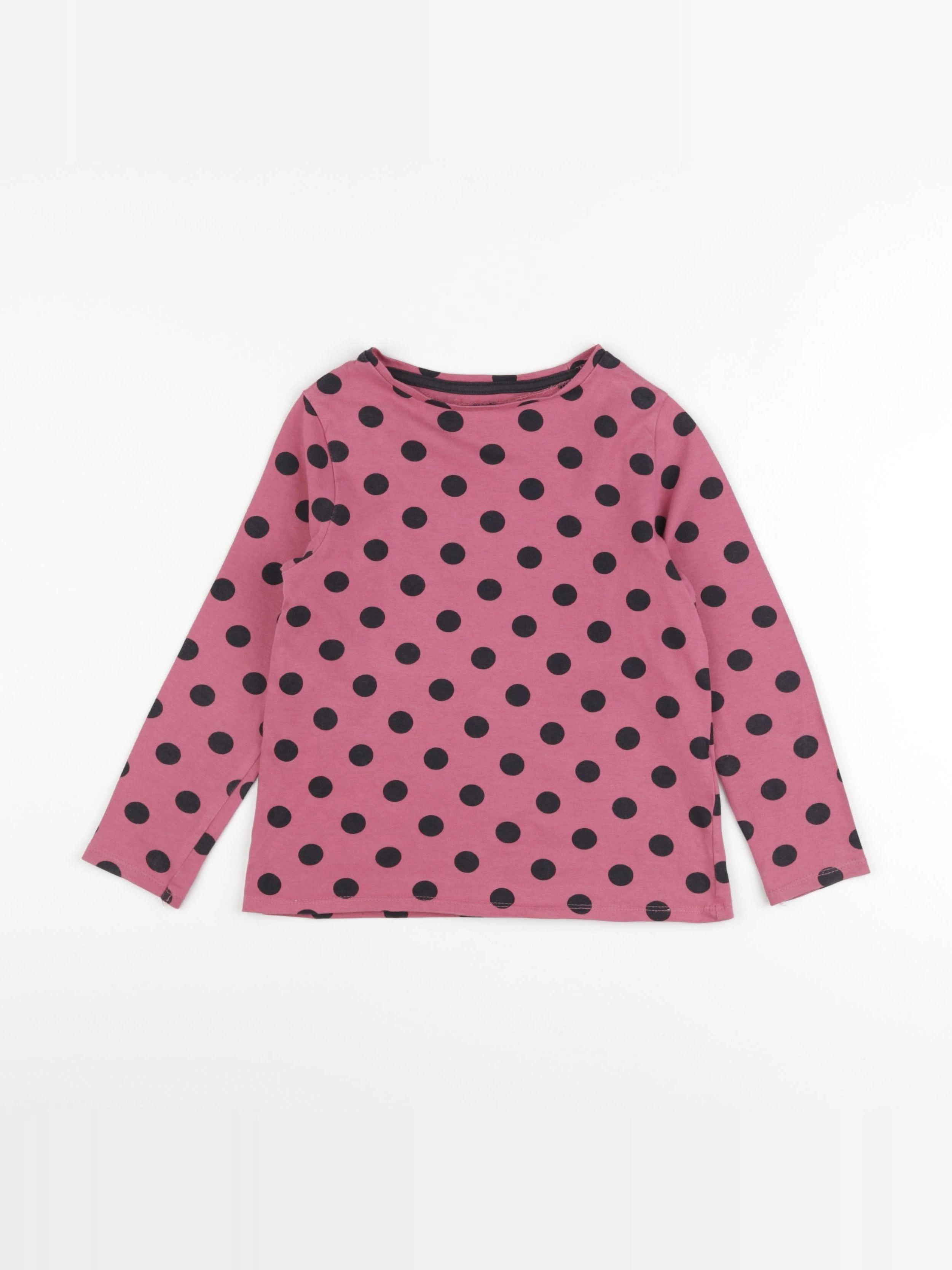 Vertbaudet - tee-shirt rose - 6 ans