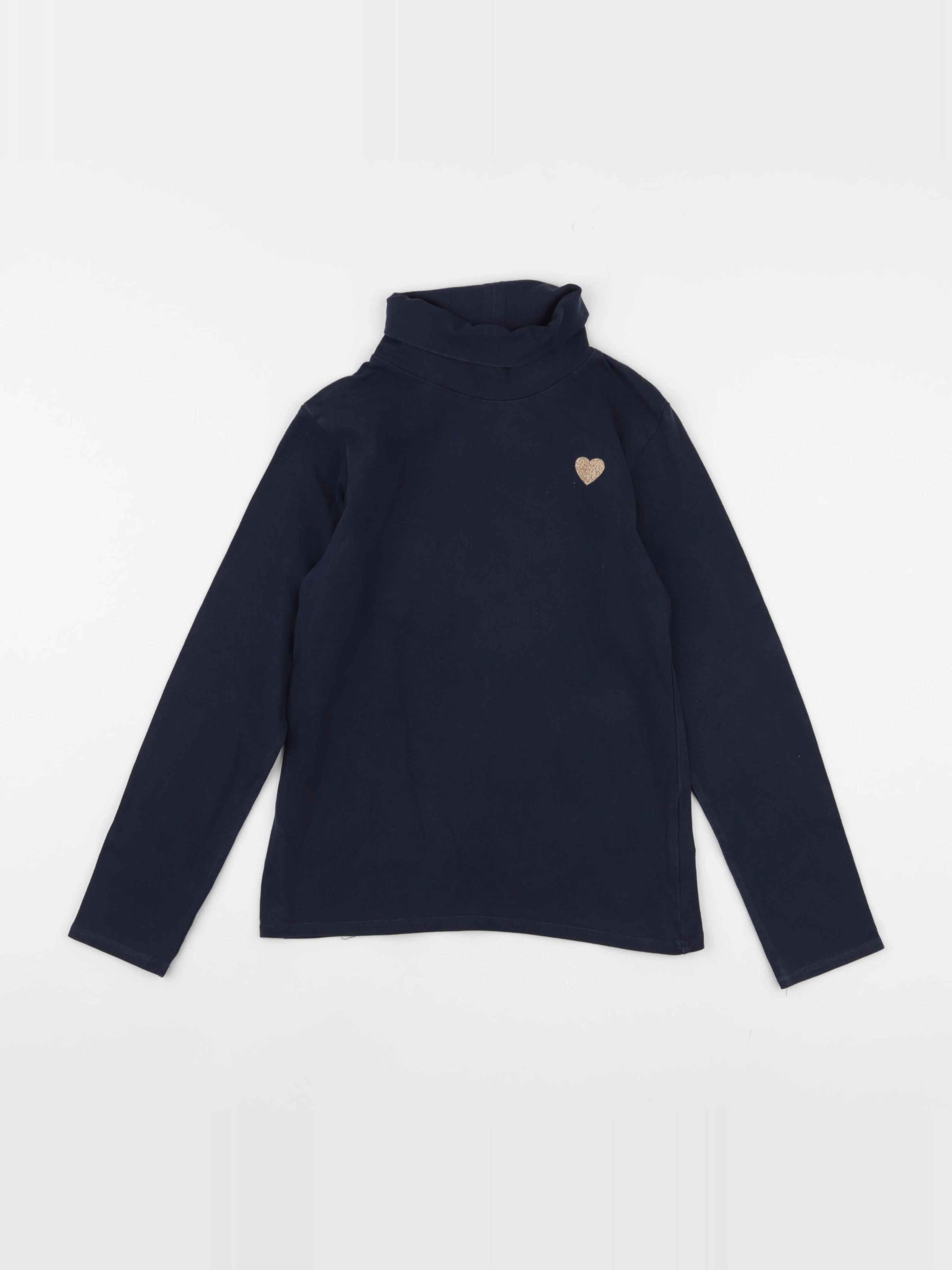 Vertbaudet - pull bleu - 8 ans