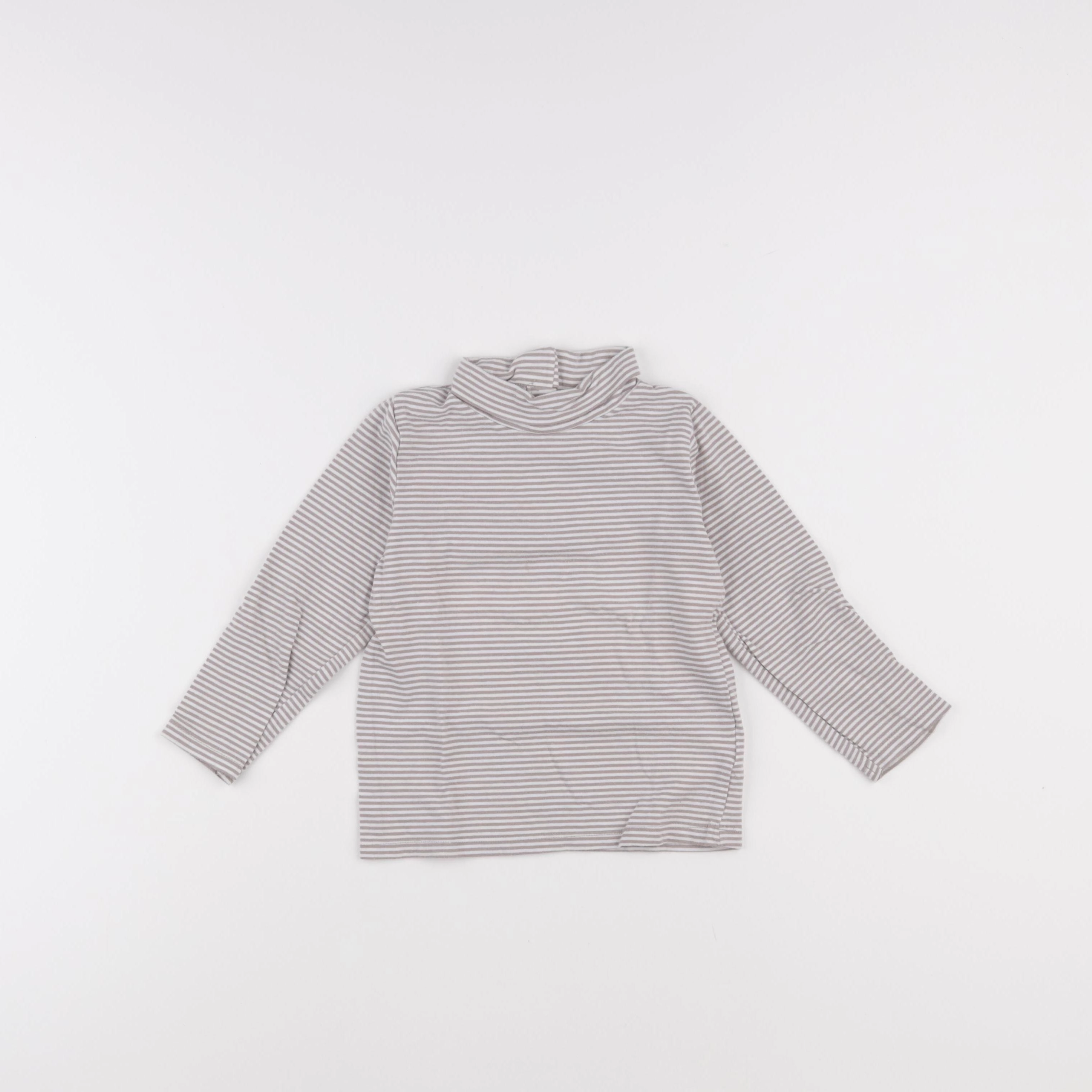 Vertbaudet - sous-pull beige - 3 ans