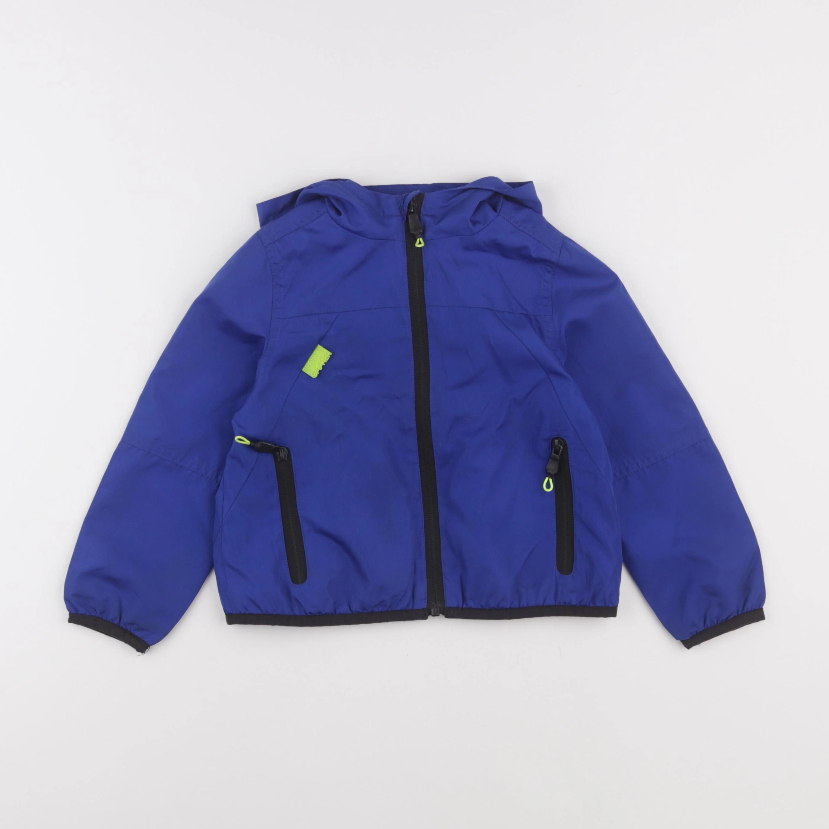 Vertbaudet - coupe-vent bleu - 4 ans