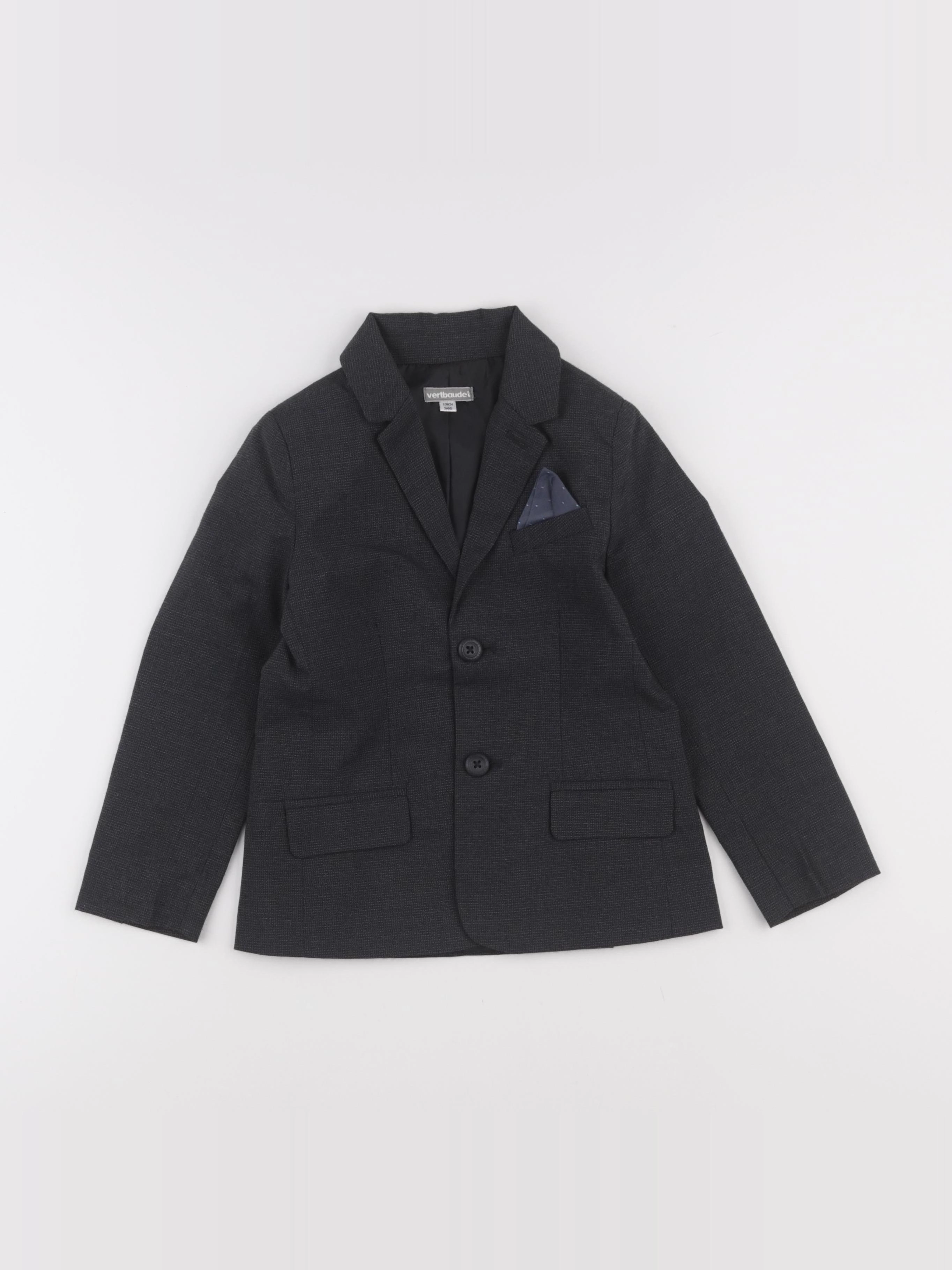 Vertbaudet - veste noir - 5 ans