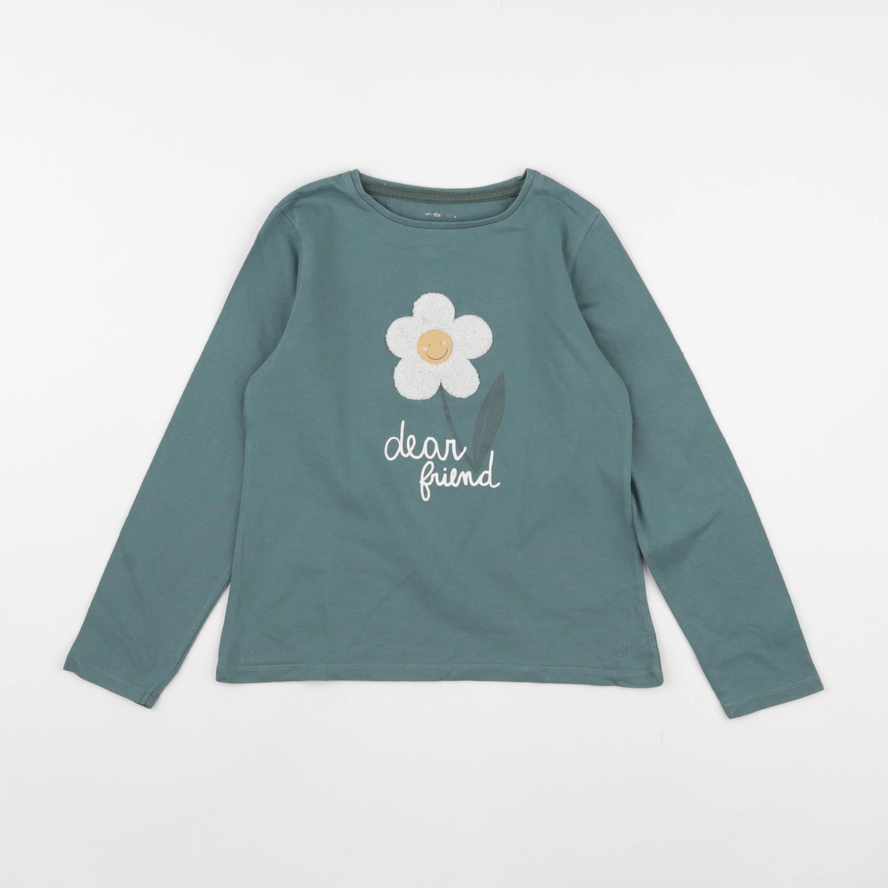 Vertbaudet - tee-shirt, vert - 8 ans