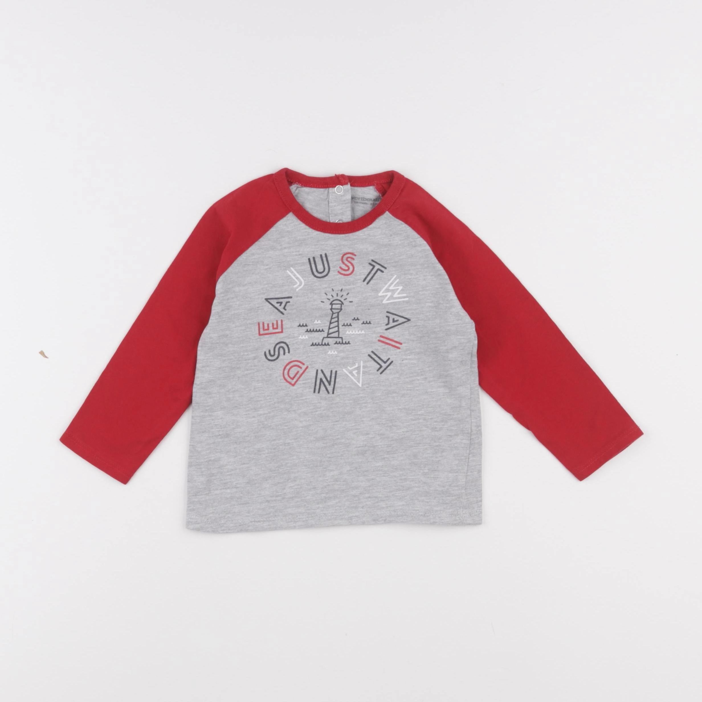 Vertbaudet - tee-shirt multicolore - 18 mois