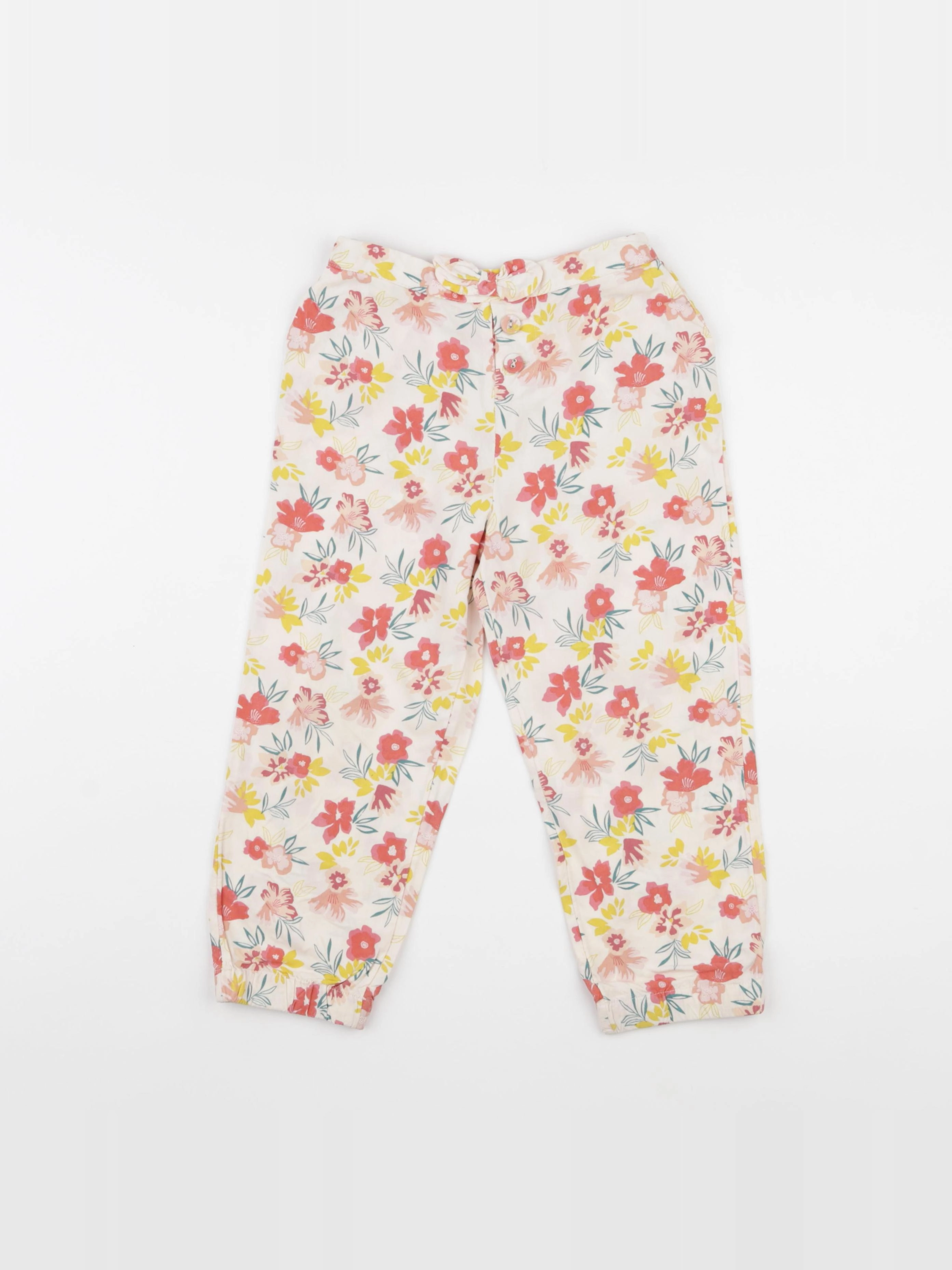 Vertbaudet - pantalon multicolore - 7 ans