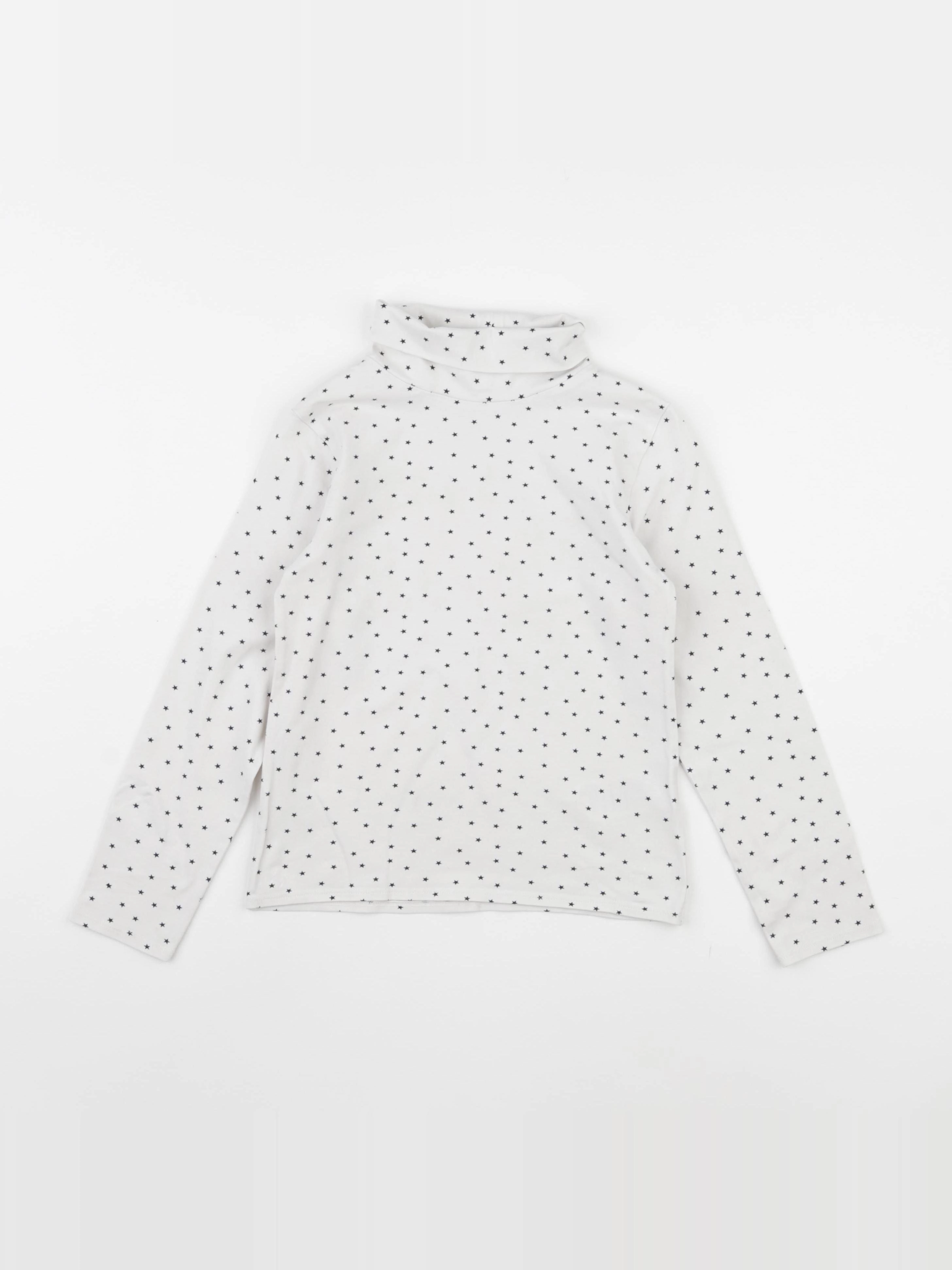 Vertbaudet - pull blanc - 8 ans