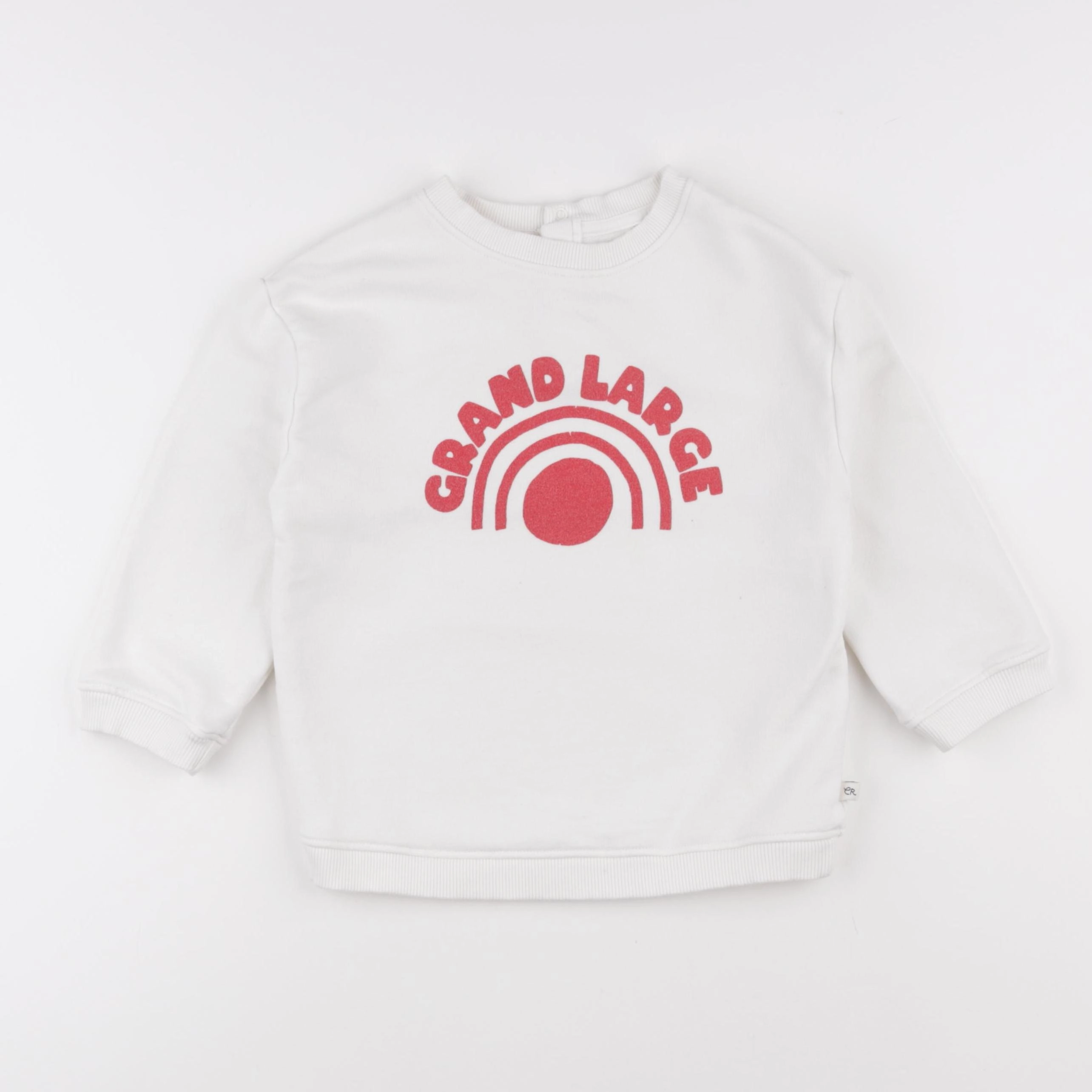 Cadet Rousselle - sweat blanc - 6 ans