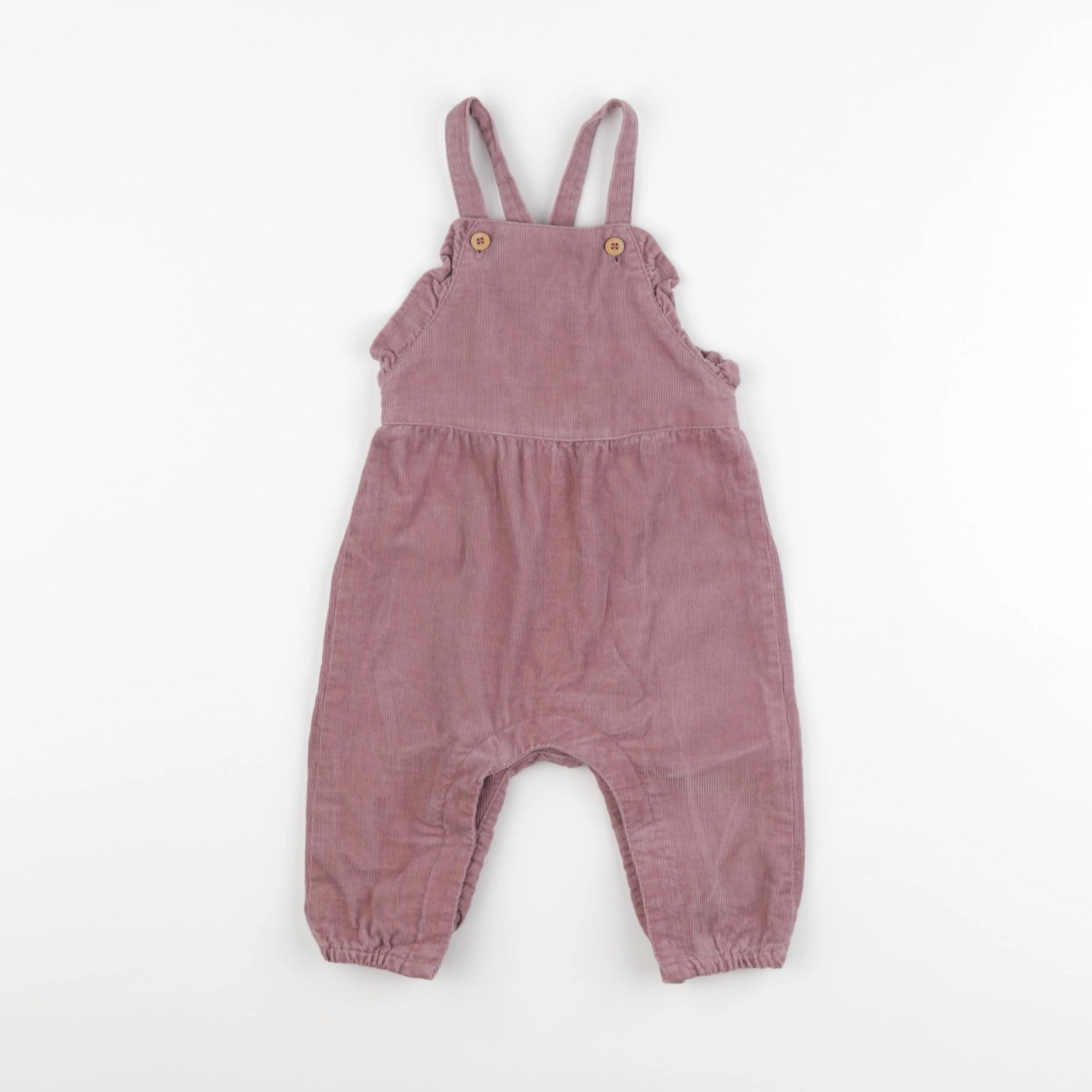 Zara - salopette rose - 9/12 mois