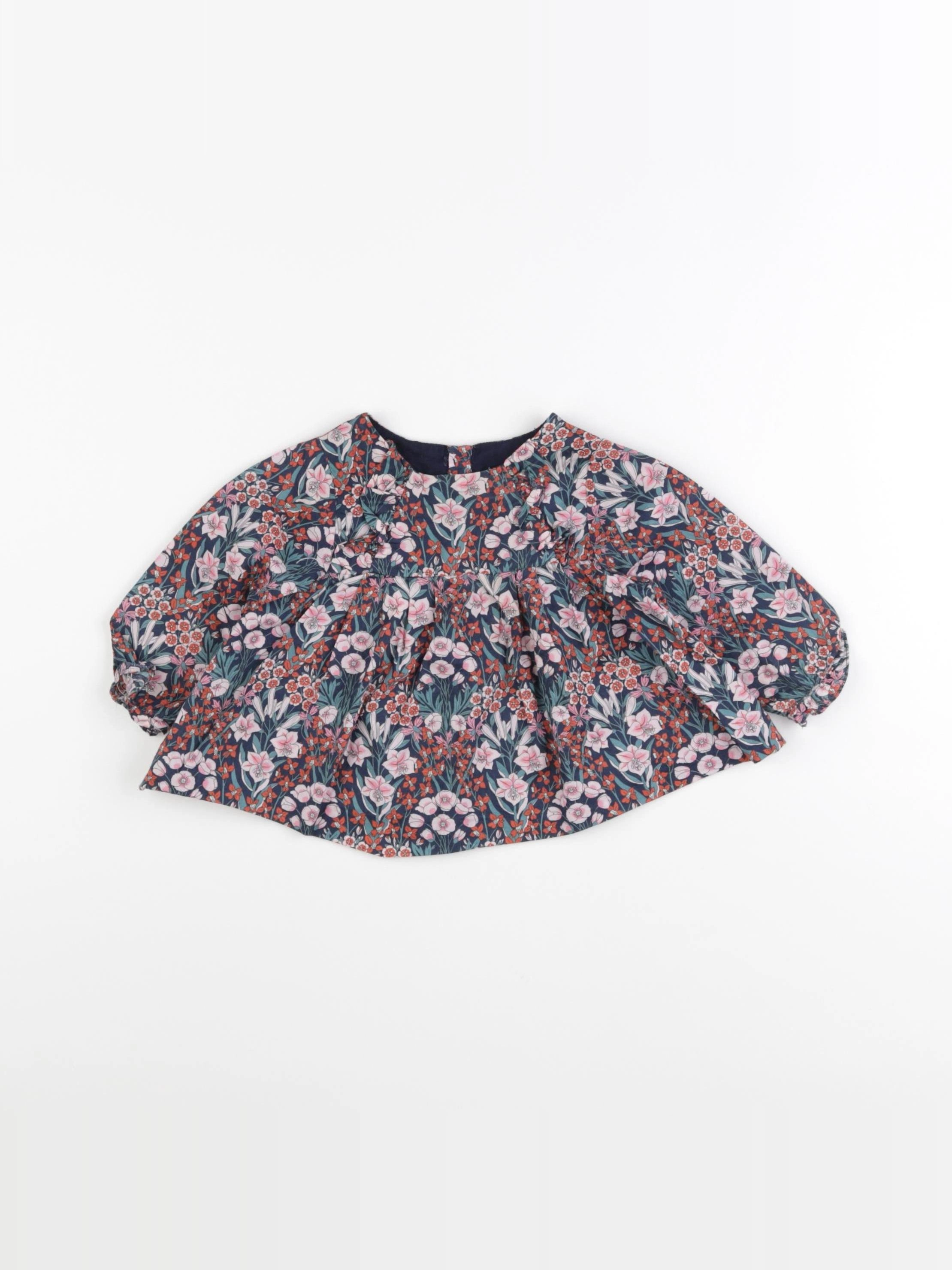 Jacadi - blouse rose - 6 mois